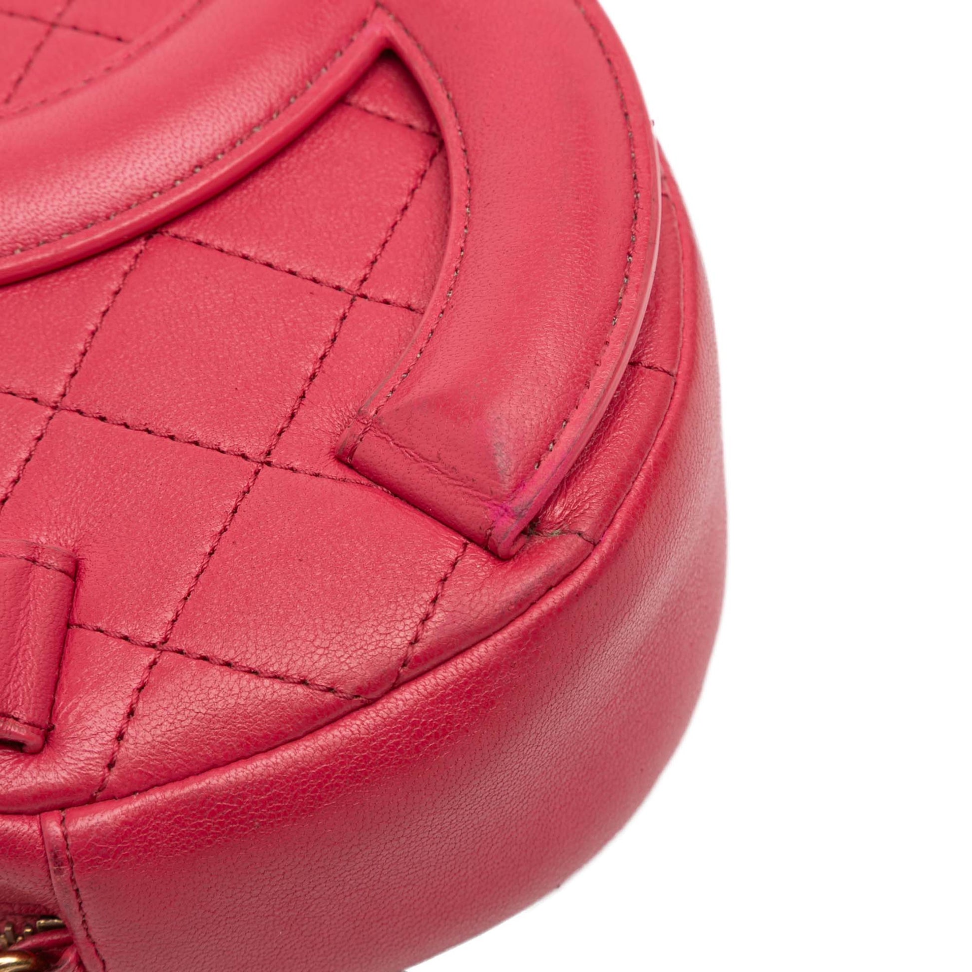 Chanel CC Quilted Lambskin Coco Midnight Camera Bag