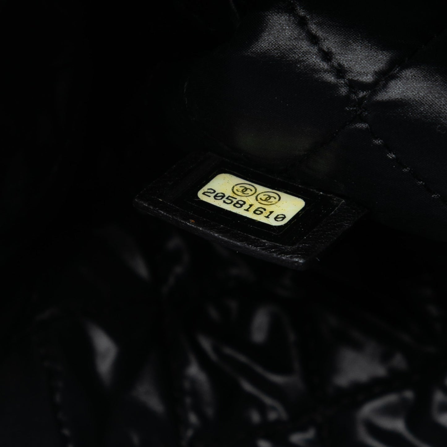 Chanel Medium Quilted Patent Double Stitch O Case Clutch