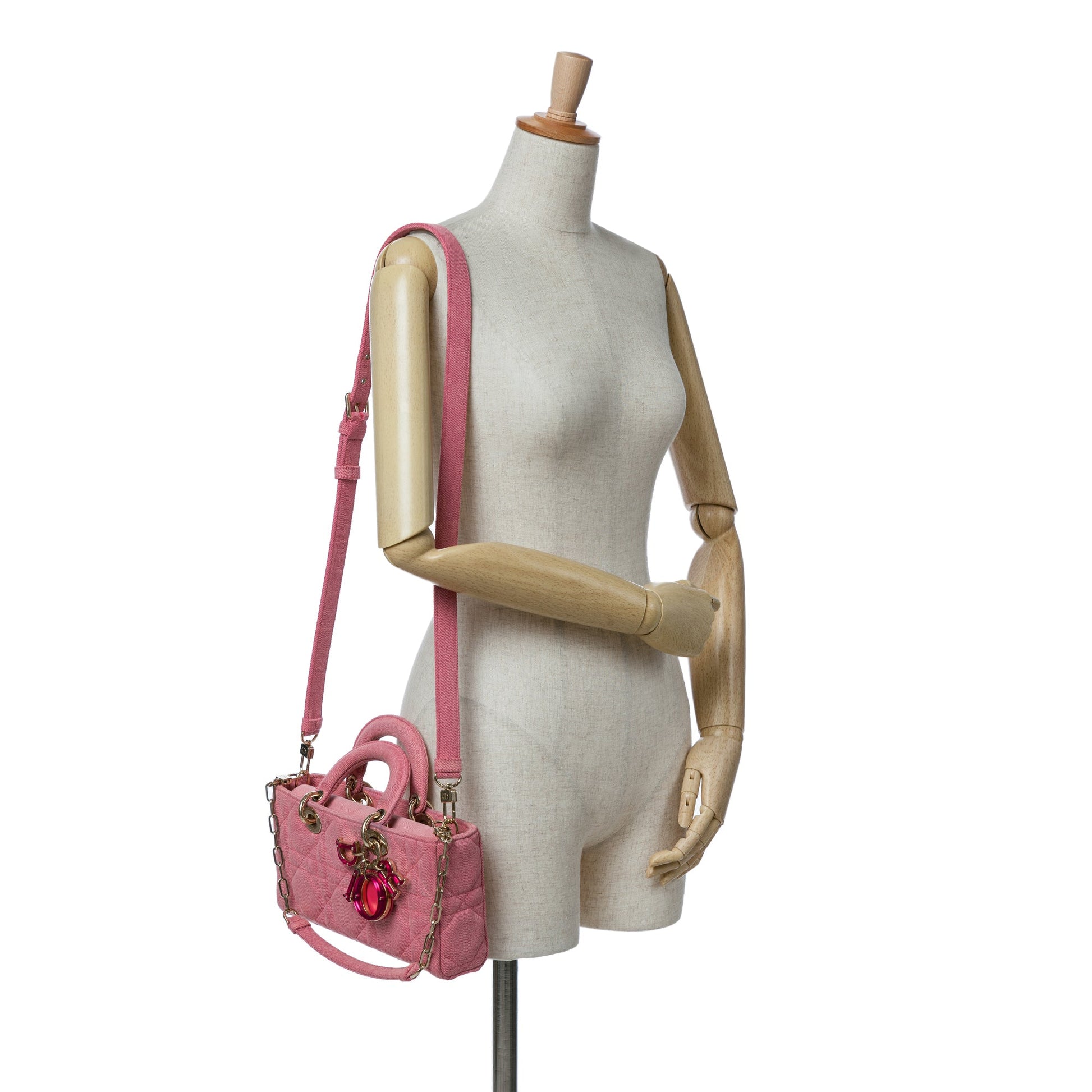 Dior Medium Denim Macrocannage Lady D Joy