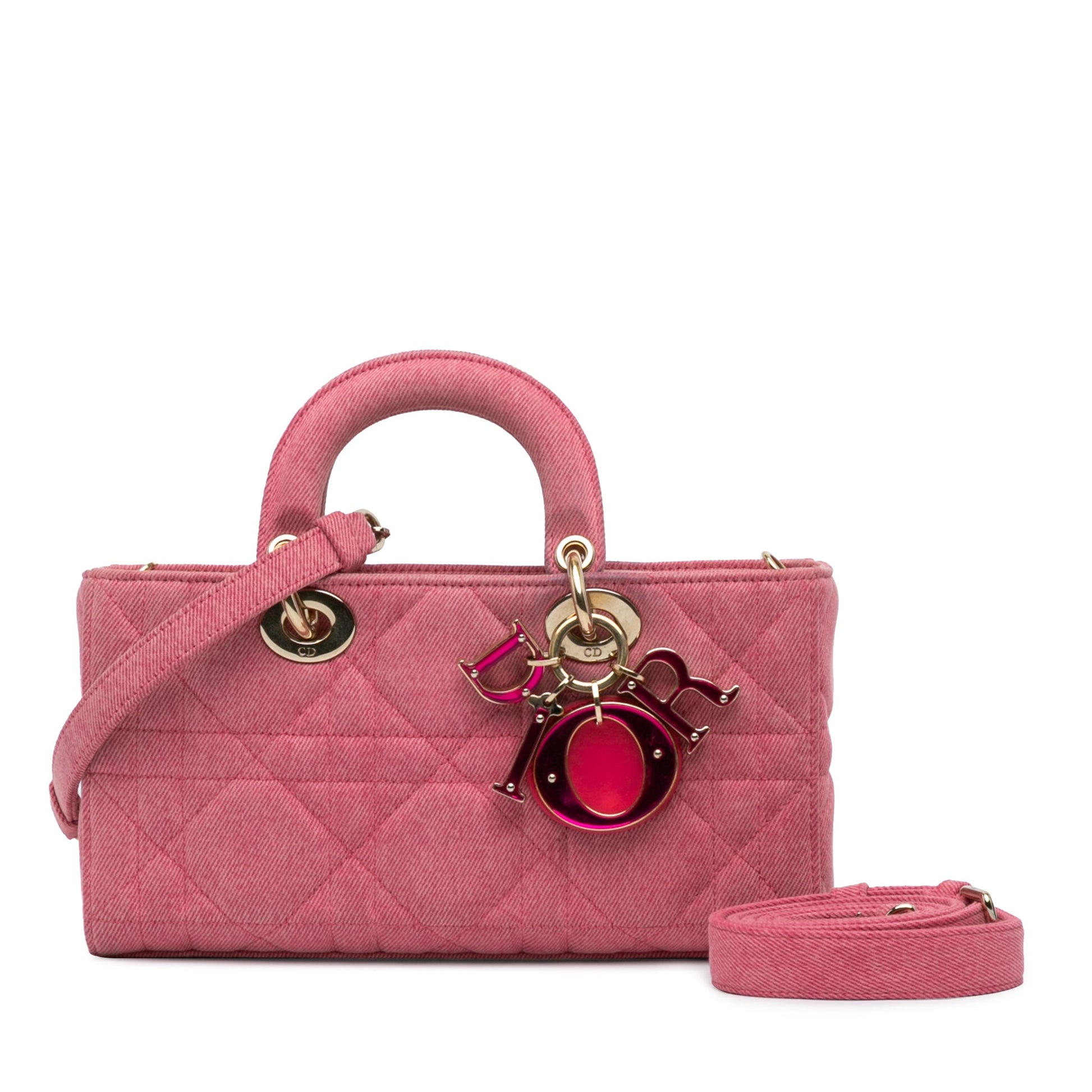 Dior Medium Denim Macrocannage Lady D Joy