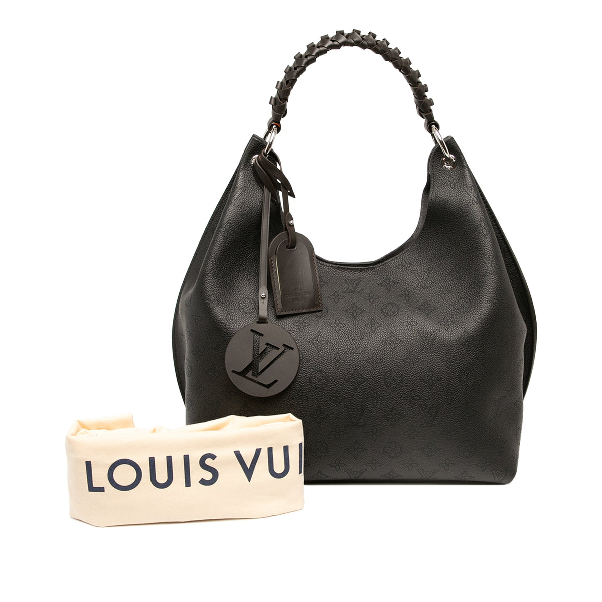 Louis Vuitton Monogram Mahina Carmel — Black