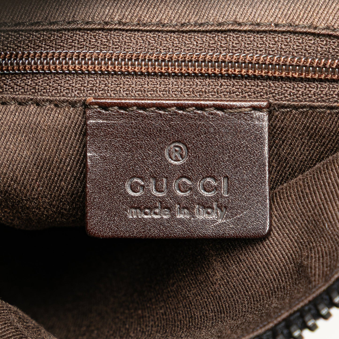Gucci GG Denim Handbag