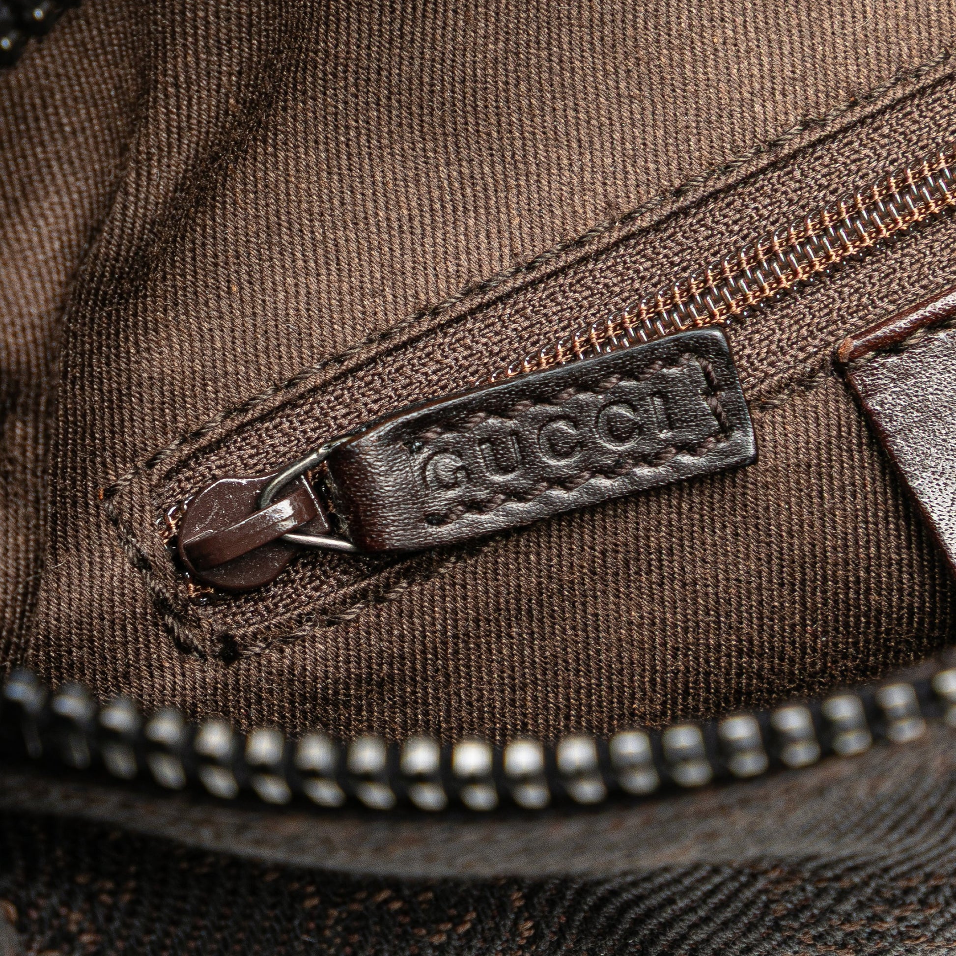 Gucci GG Denim Handbag