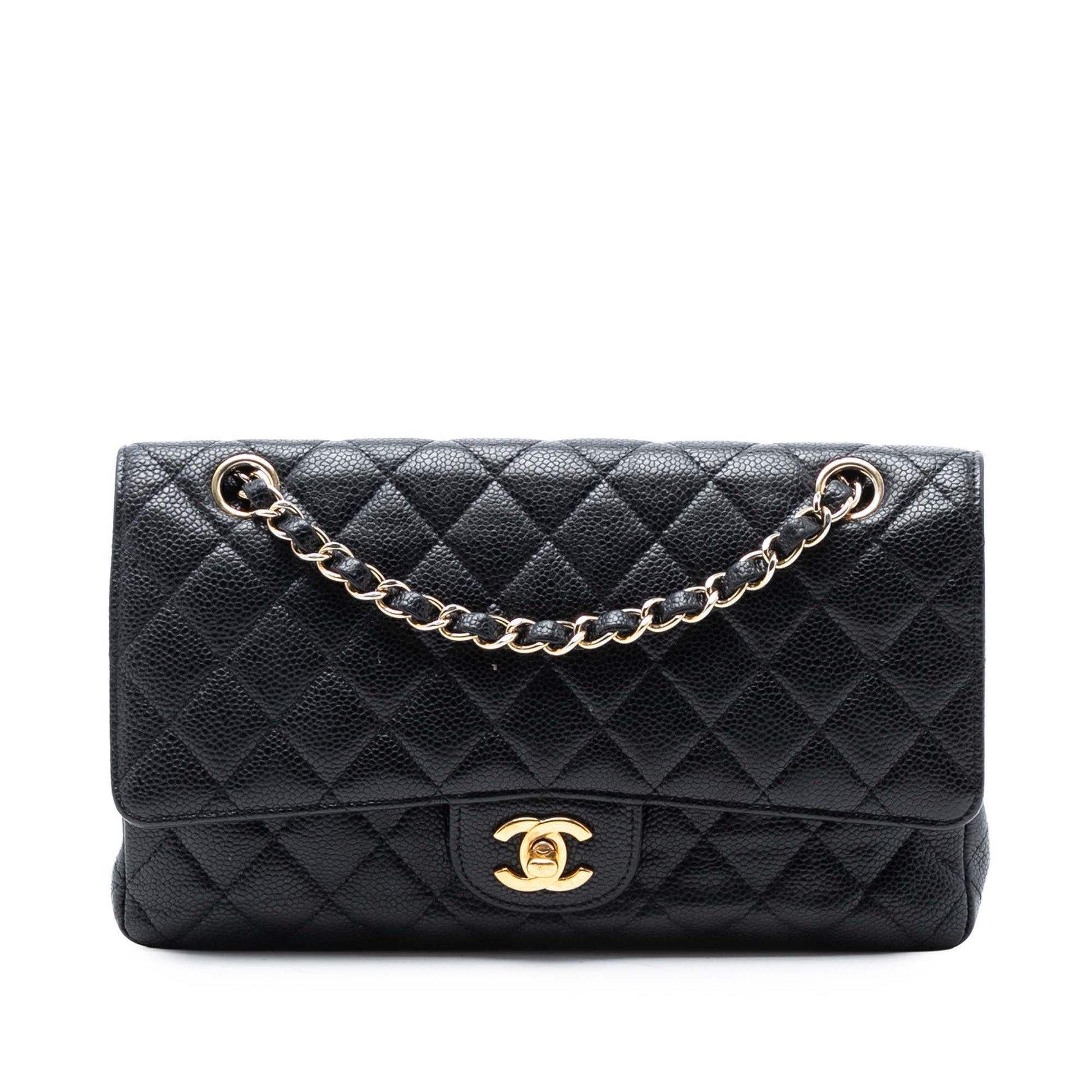 Chanel Medium Classic Caviar Double Flap