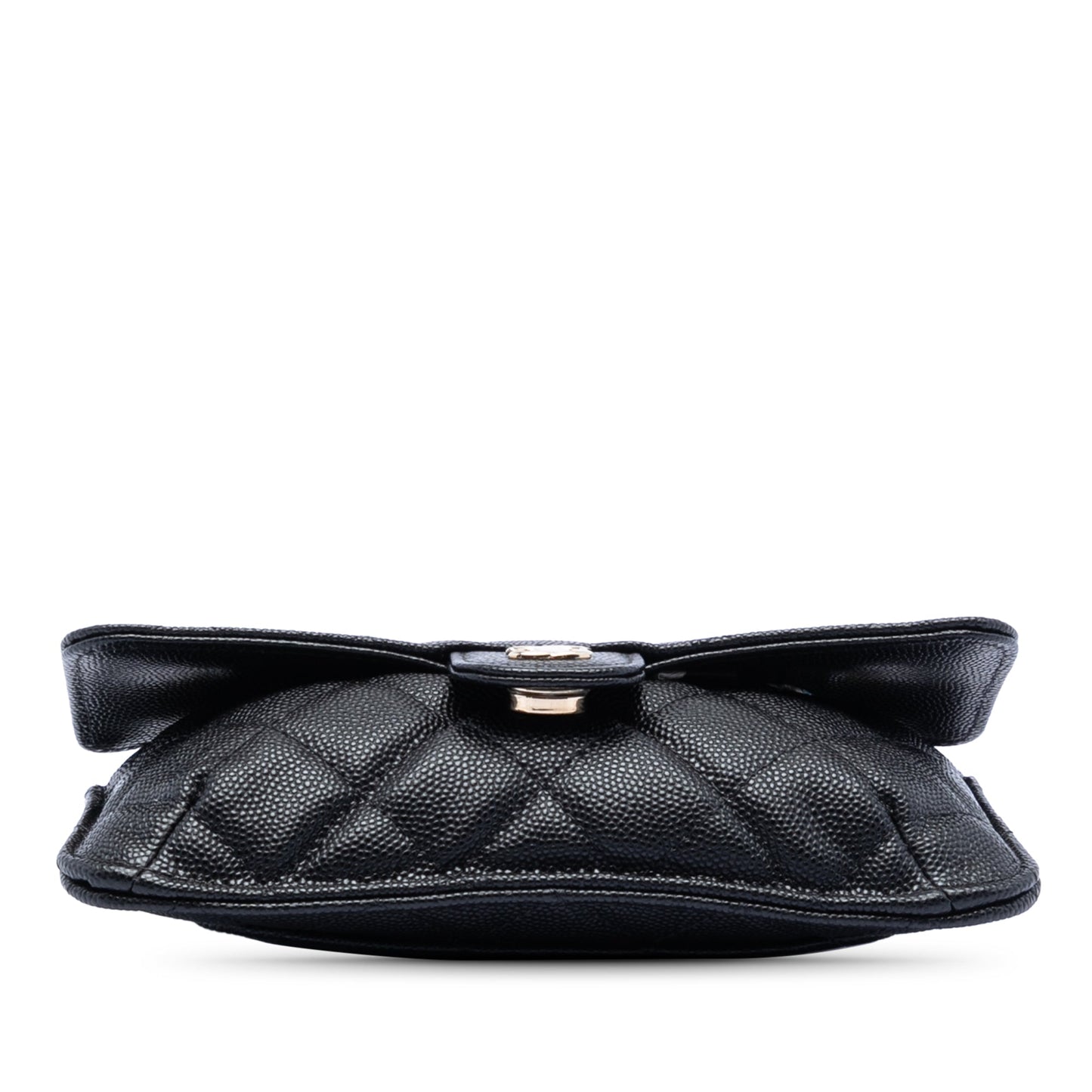Nylon Graffiti Foldable Shopping Tote in Caviar Flap