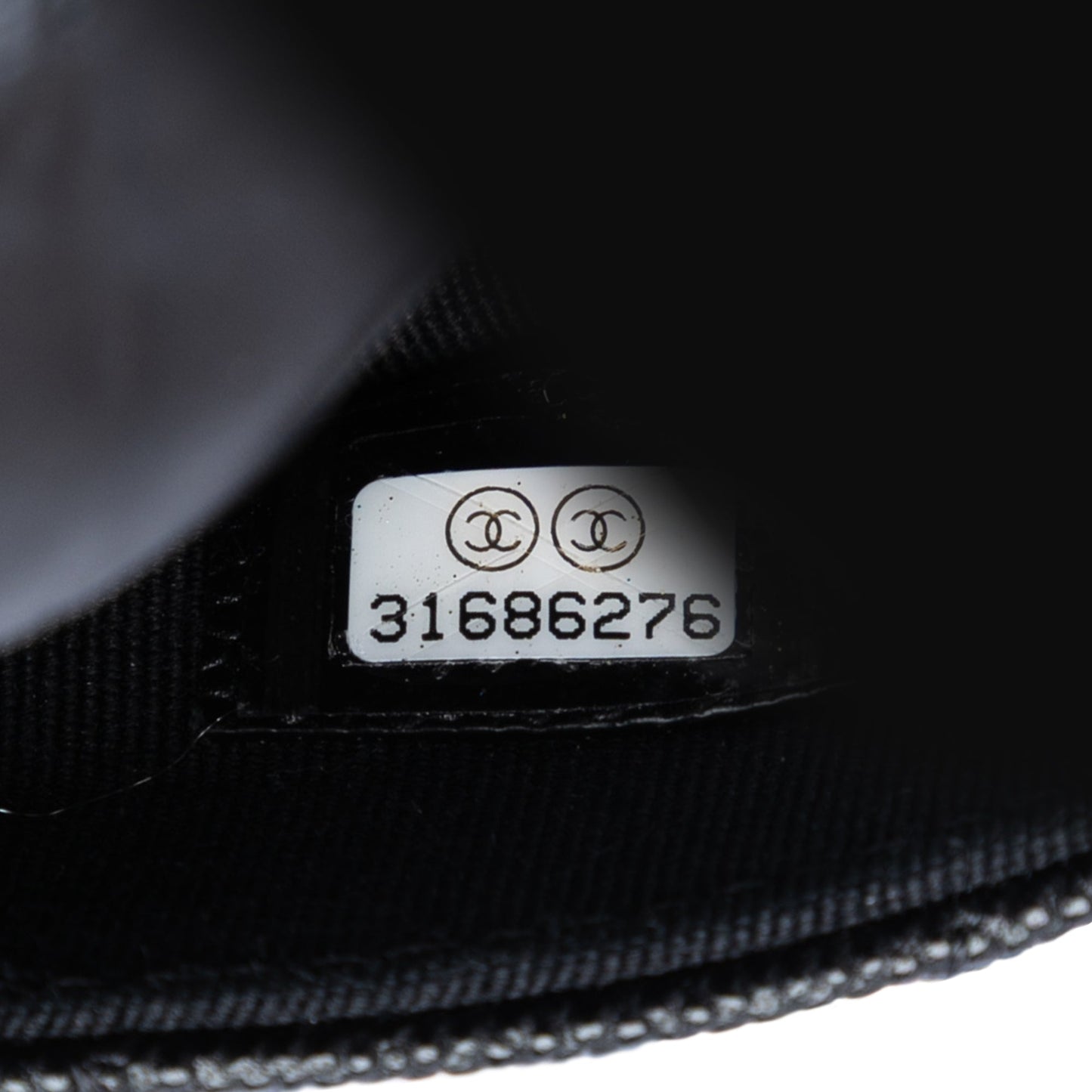 Nylon Graffiti Foldable Shopping Tote in Caviar Flap