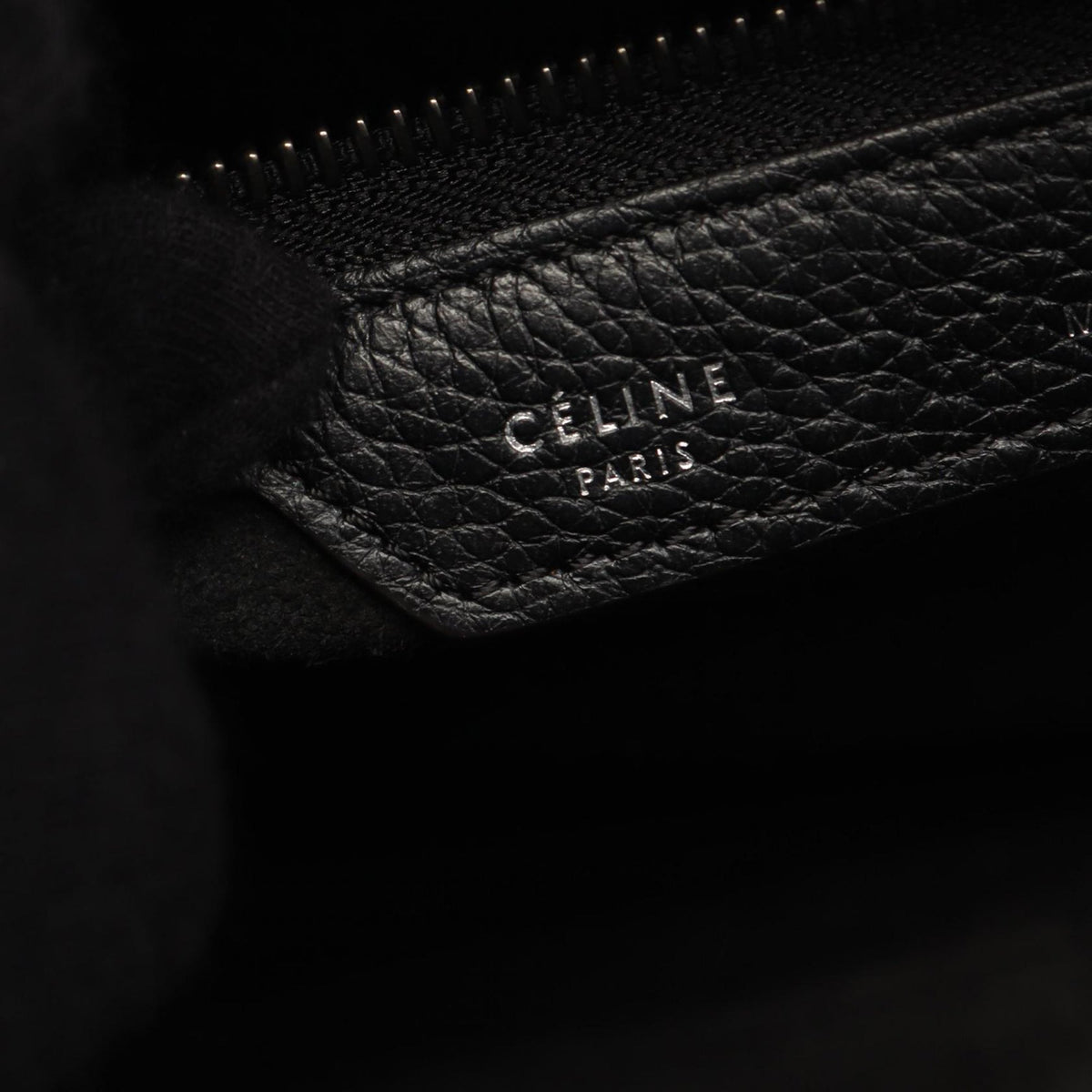 Celine Micro Smooth Calfskin Double Stitching Luggage Tote