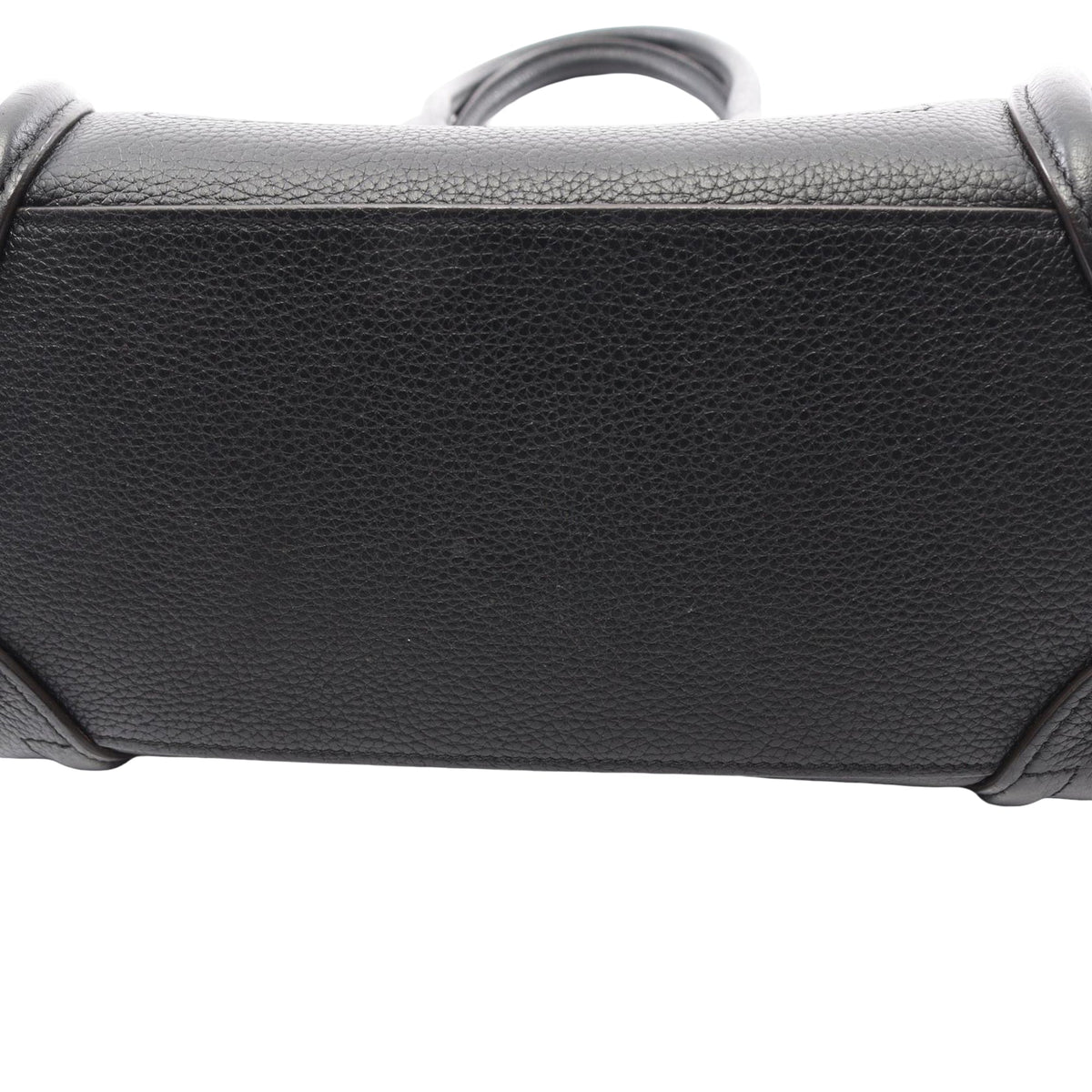 Celine Micro Smooth Calfskin Double Stitching Luggage Tote