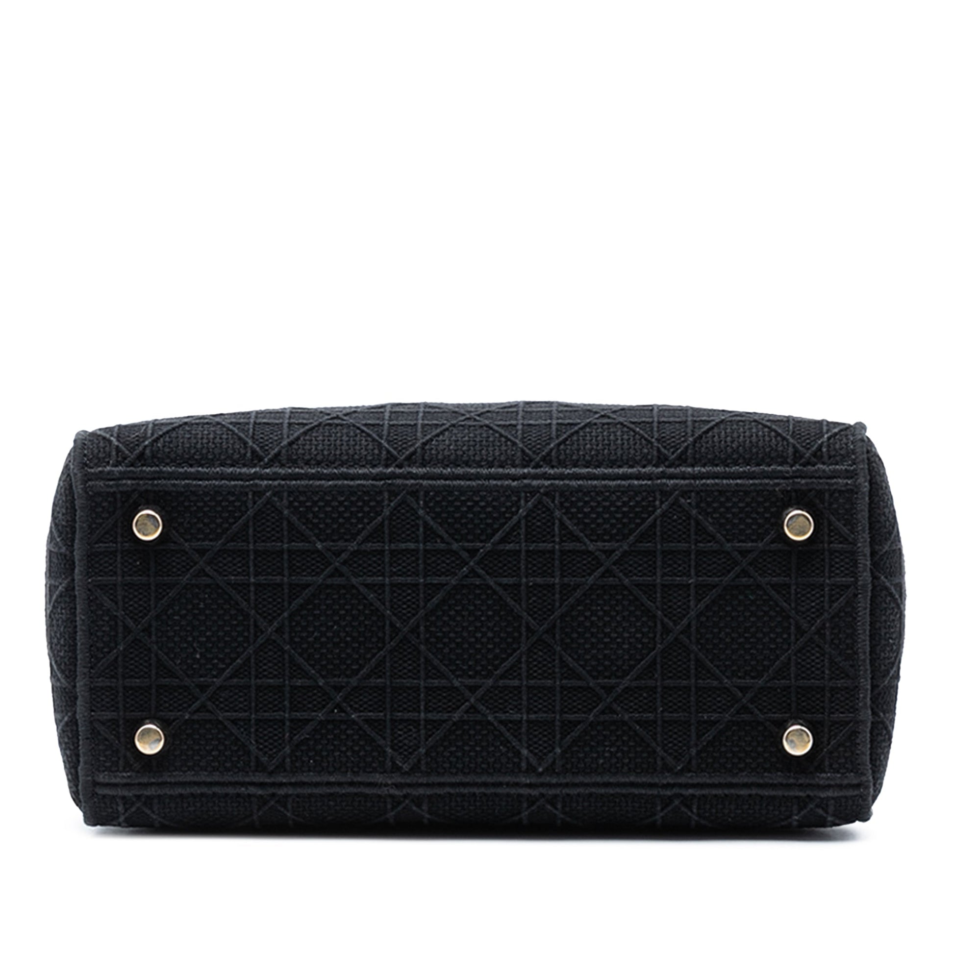 Dior Medium Canvas Cannage Lady D Lite