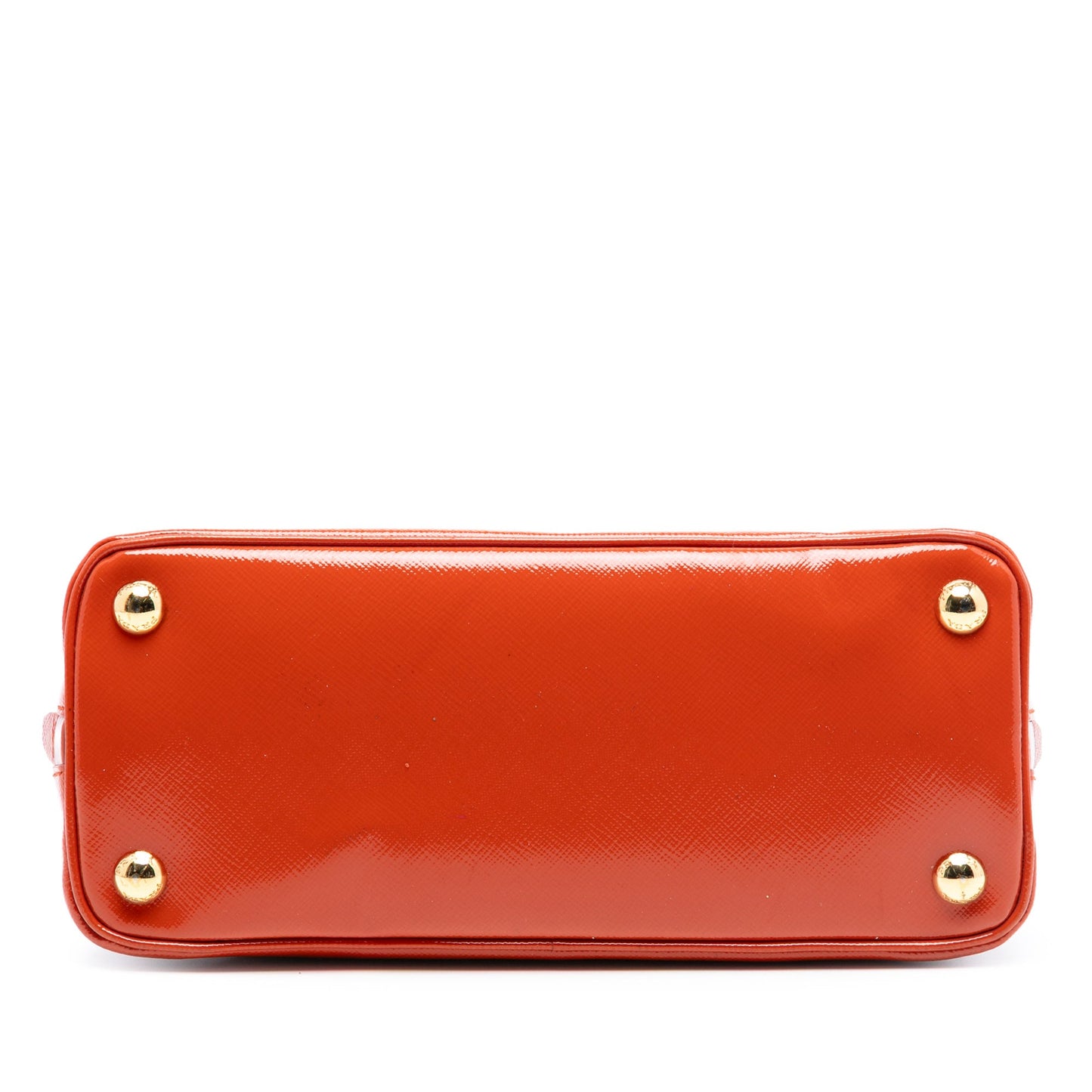 Prada Small Saffiano Vernice Promenade Satchel