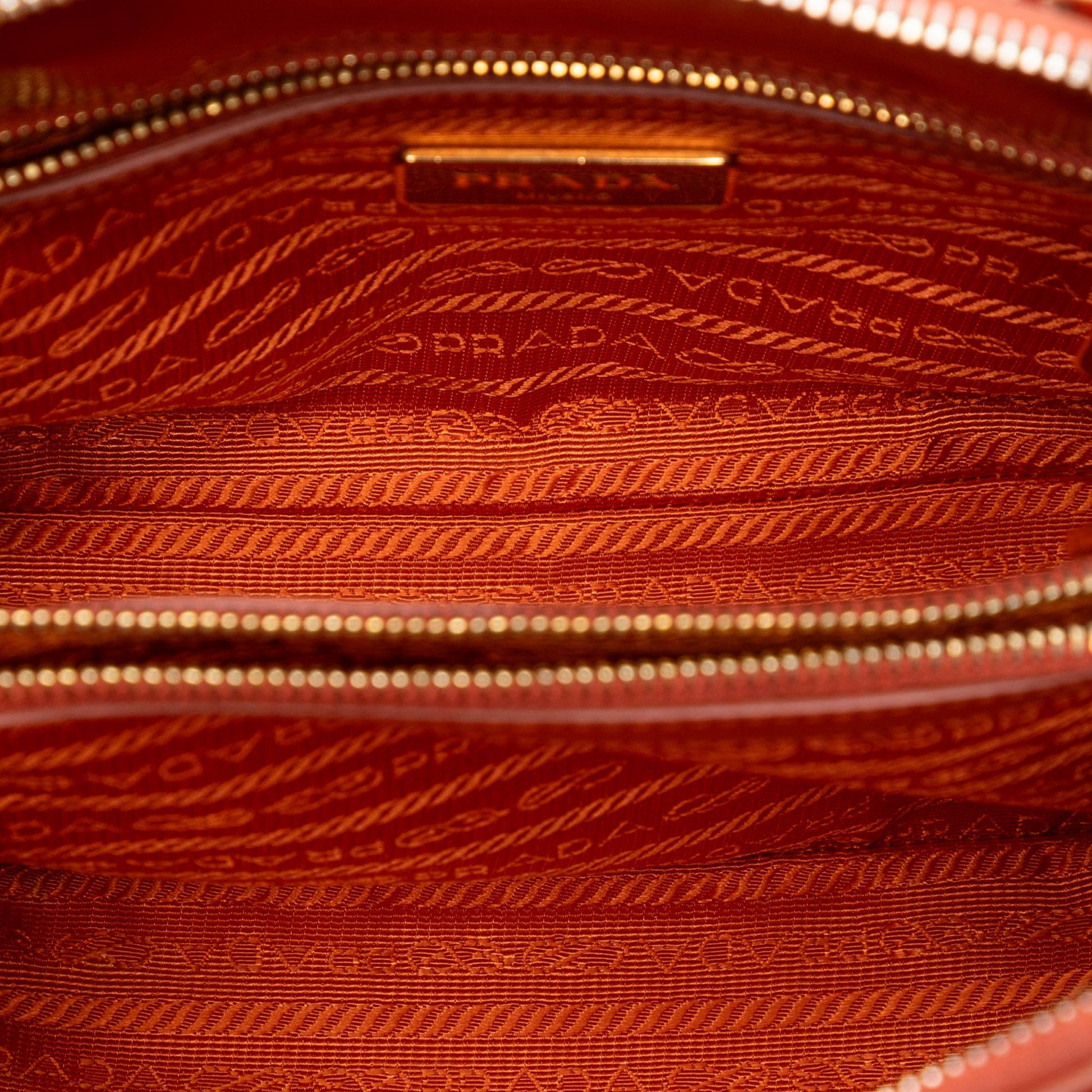 Prada Small Saffiano Vernice Promenade Satchel