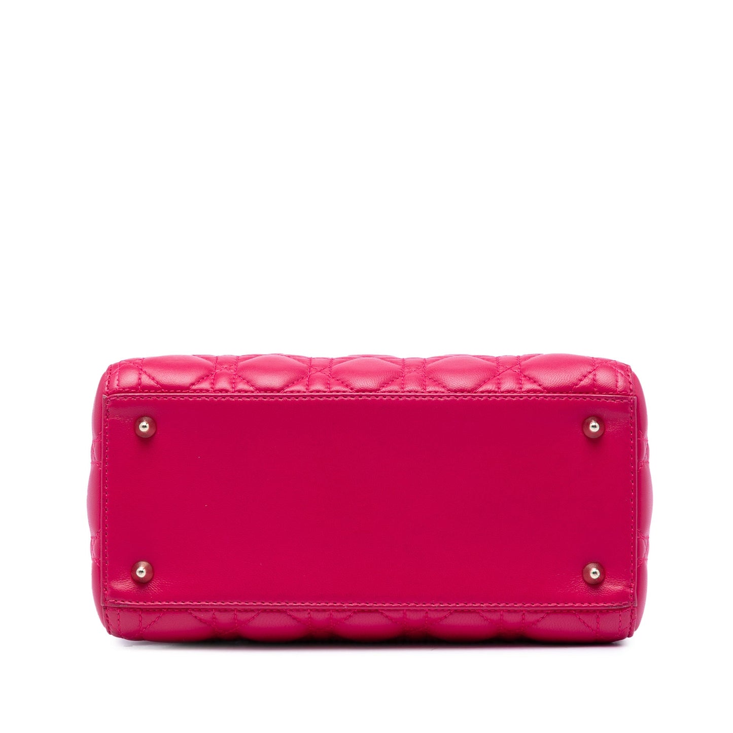 Dior Medium Lambskin Cannage Lady Dior