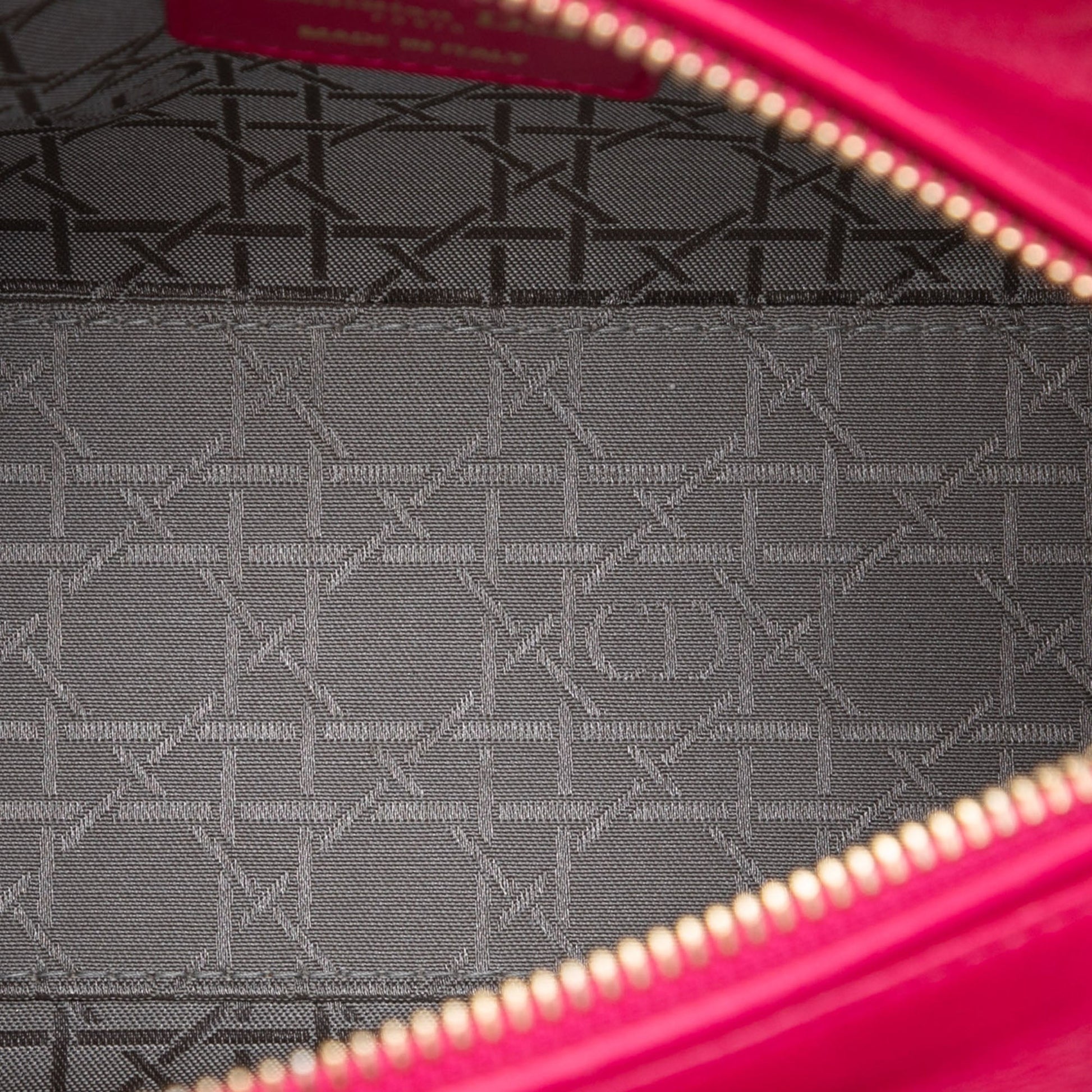 Dior Medium Lambskin Cannage Lady Dior