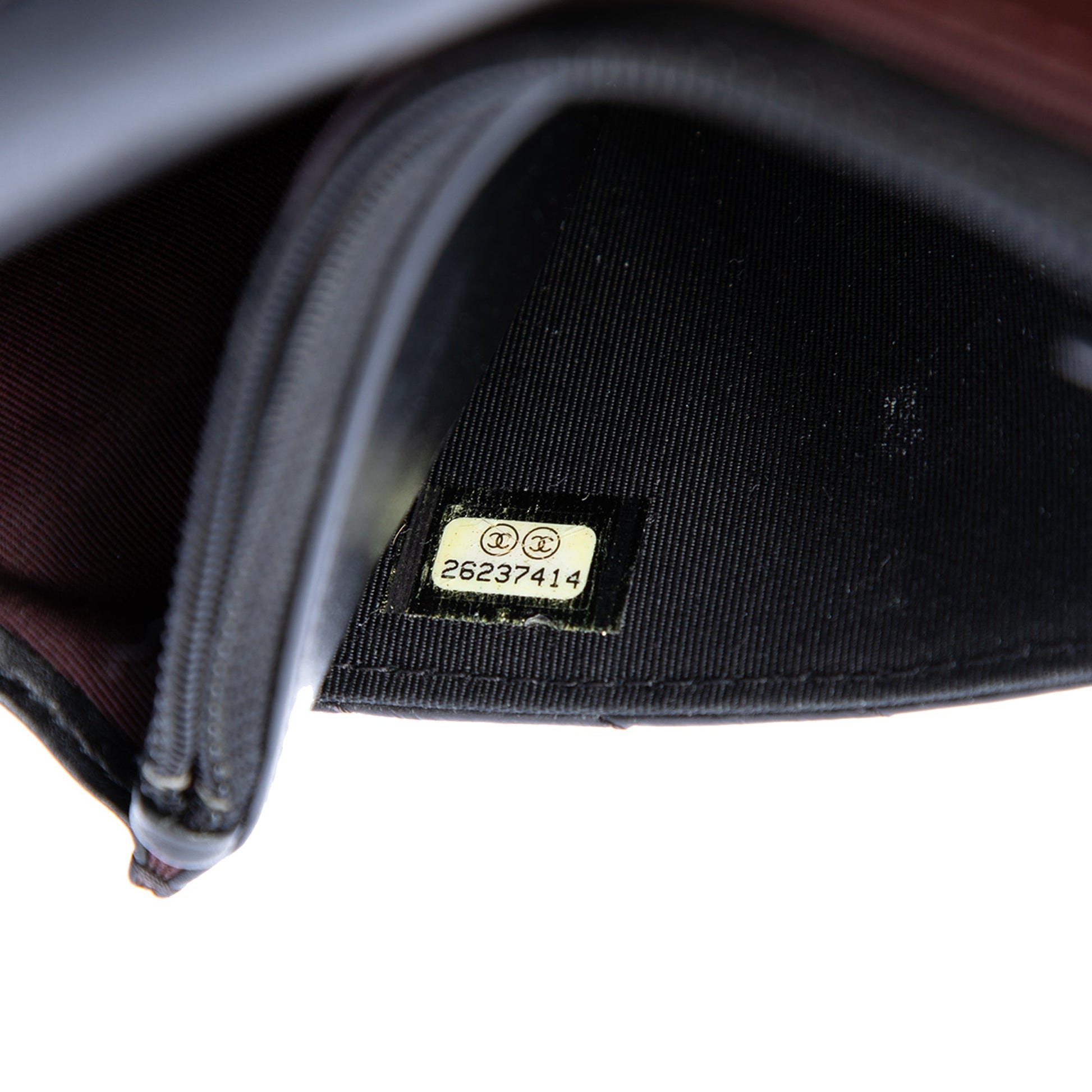 Chanel Reissue 2.55 Chevron Aged Calfskin Wallet on Chain