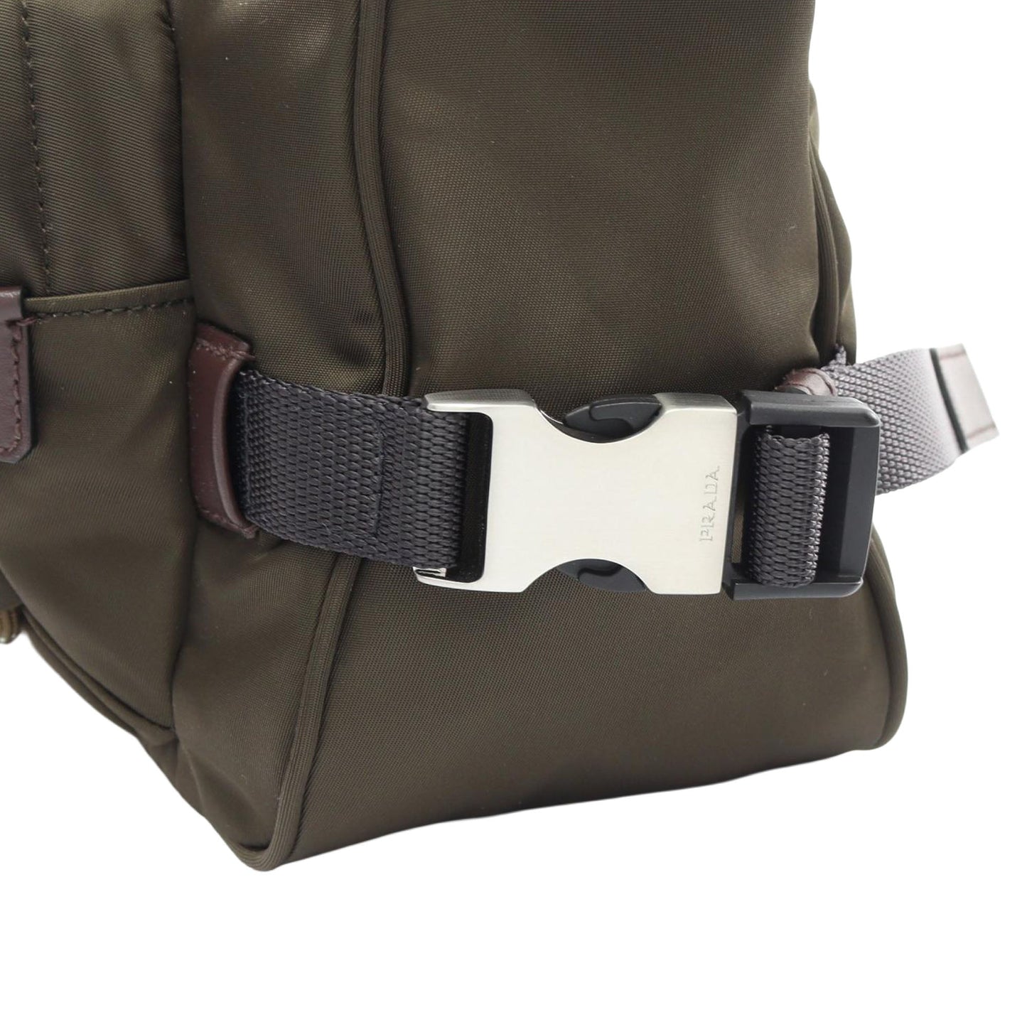 Prada Tessuto Speed Lock Crossbody