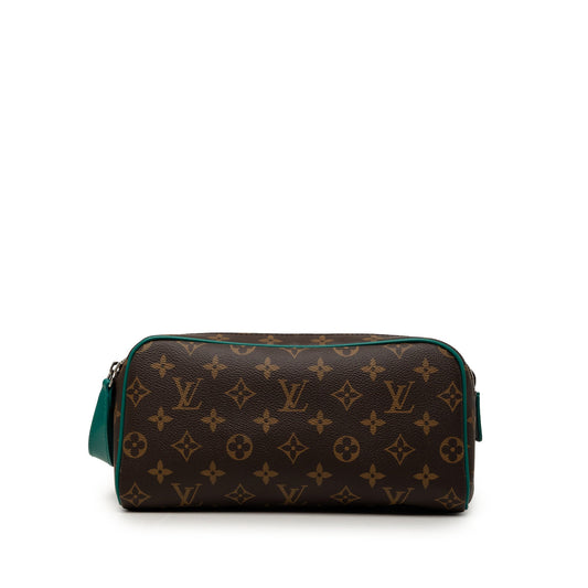 Louis Vuitton Monogram Macassar Dopp Kit
