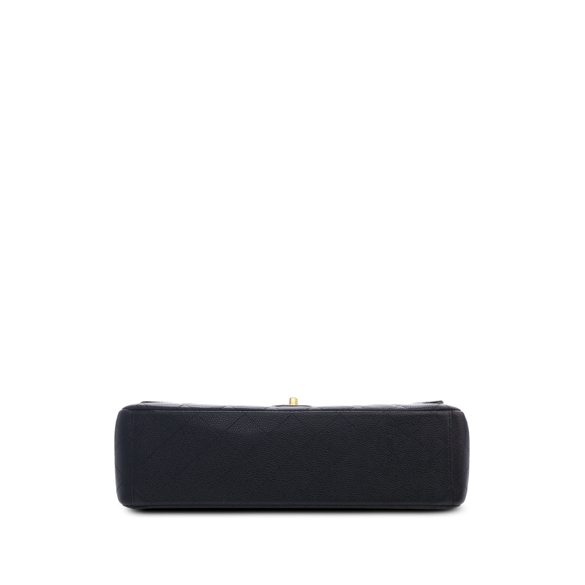 Chanel Maxi Classic Caviar Double Flap — Black