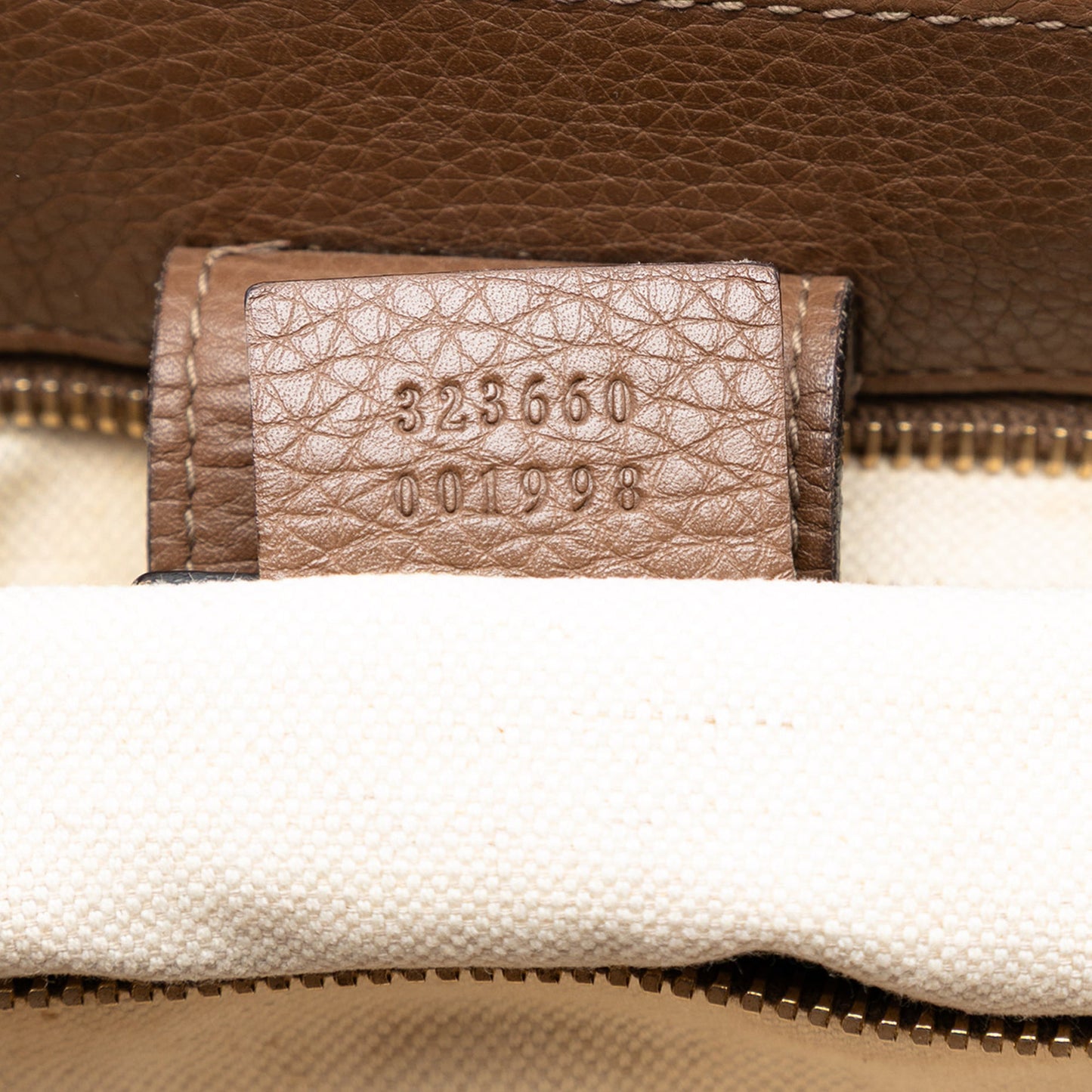 Gucci Medium Calfskin Bamboo Shopper Satchel