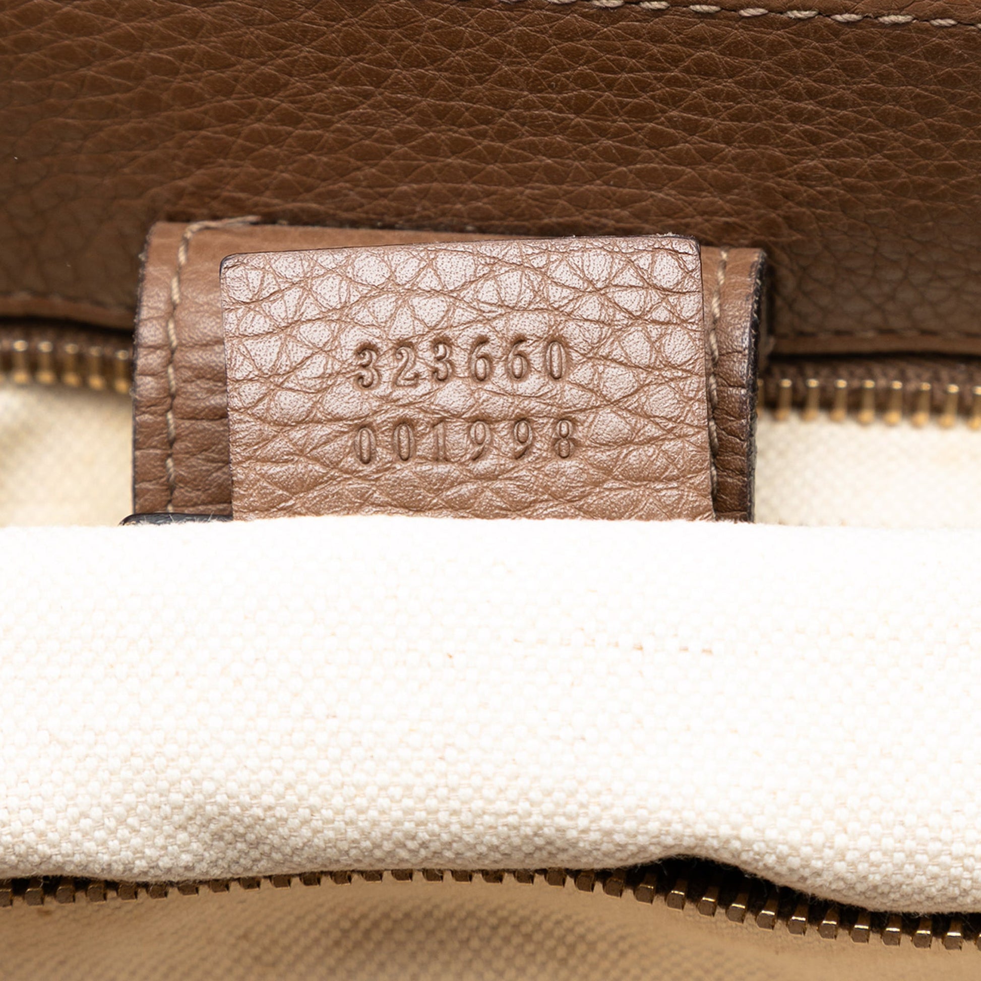 Gucci Medium Calfskin Bamboo Shopper Satchel