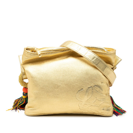 LOEWE Nappa Flamenco Tassel Crossbody