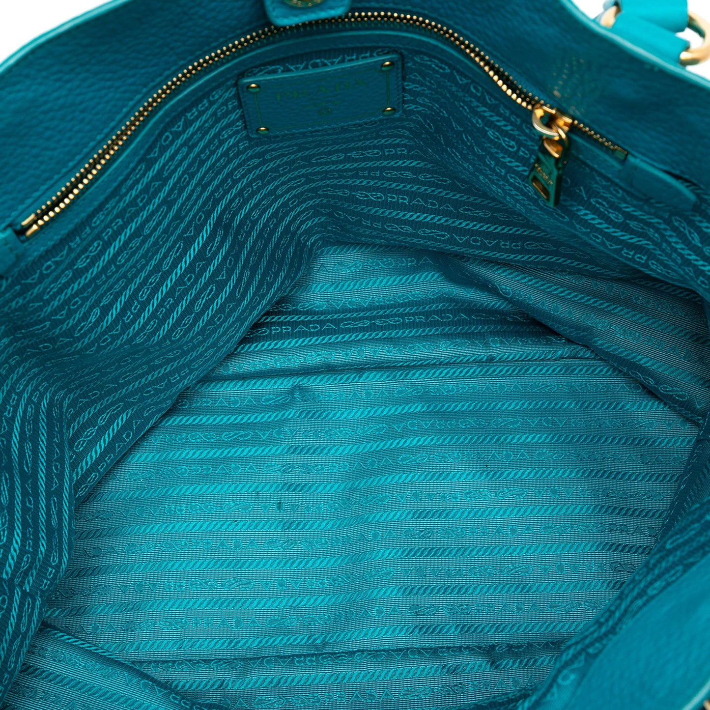 Prada Vitello Daino Open Convertible Tote