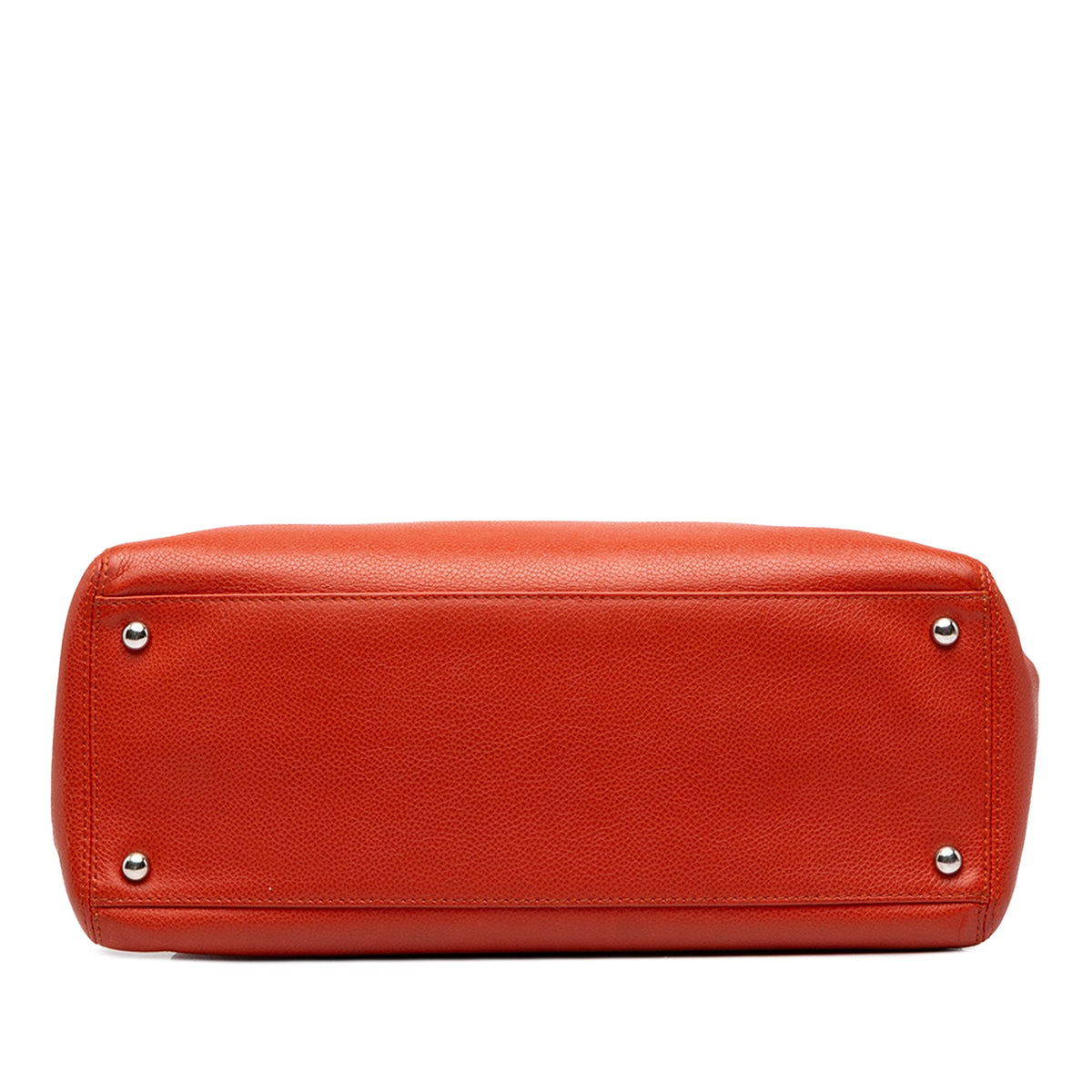 Chanel Small Calfskin Executive Cerf Tote — Red