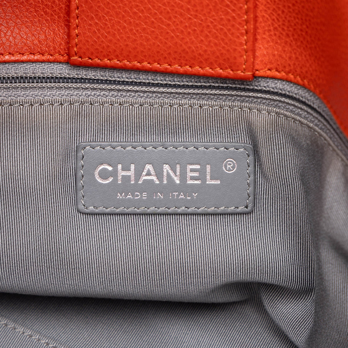 Chanel Small Calfskin Executive Cerf Tote — Red