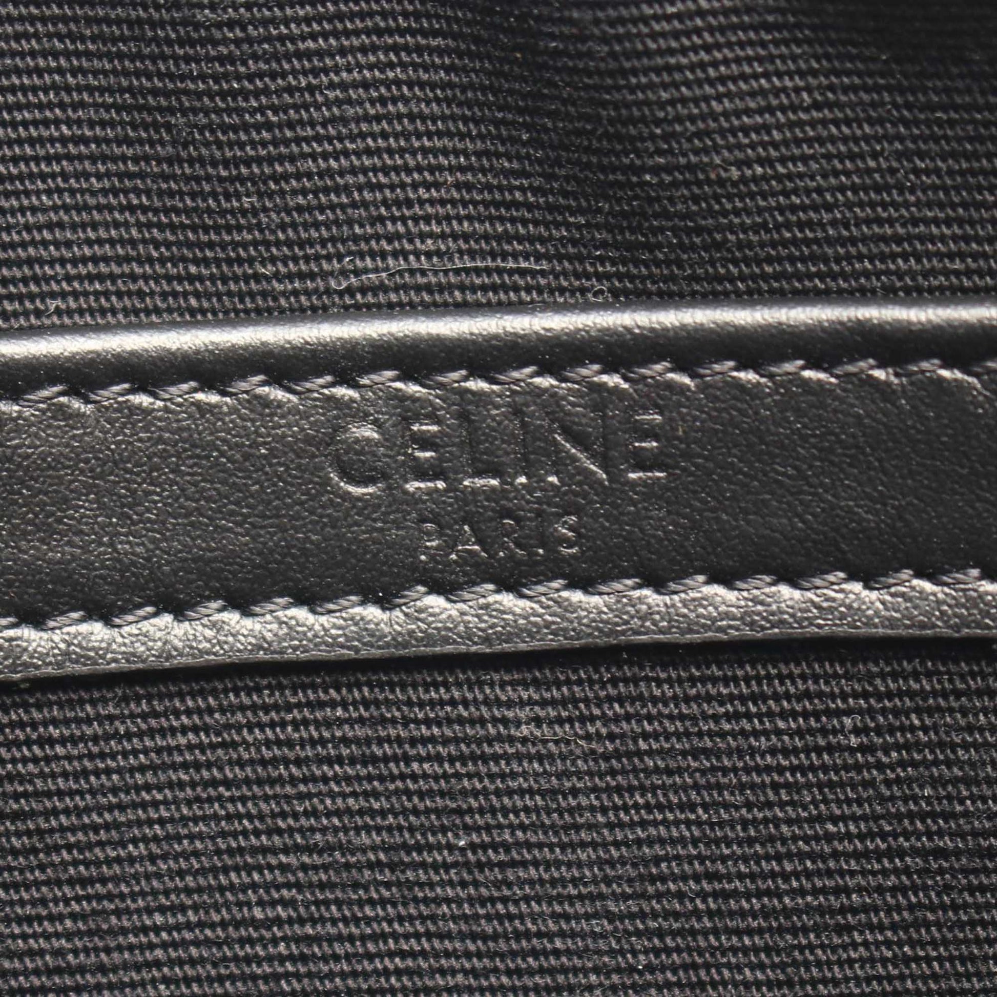 Celine Medium Triomphe Coated Canvas Logo Crossbody