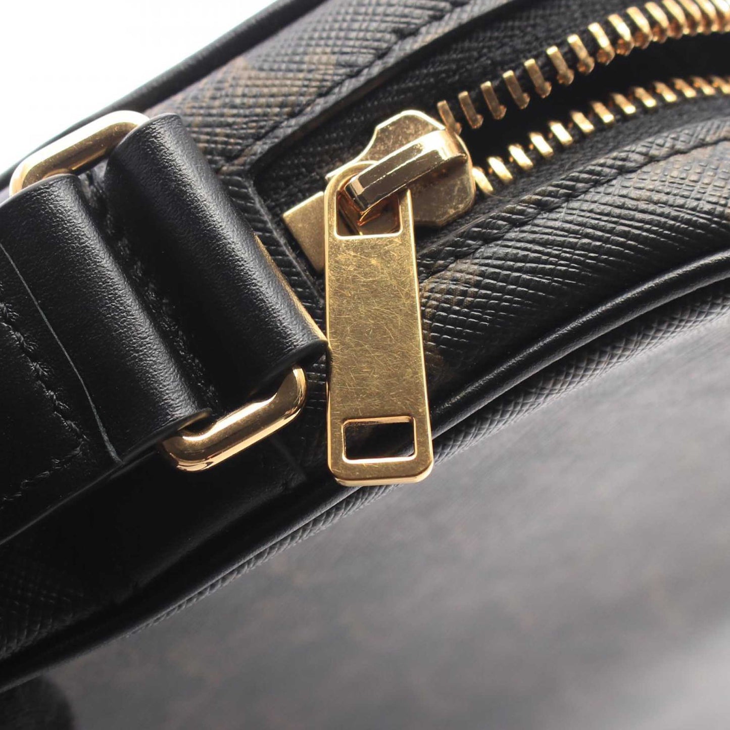 Celine Medium Triomphe Coated Canvas Logo Crossbody