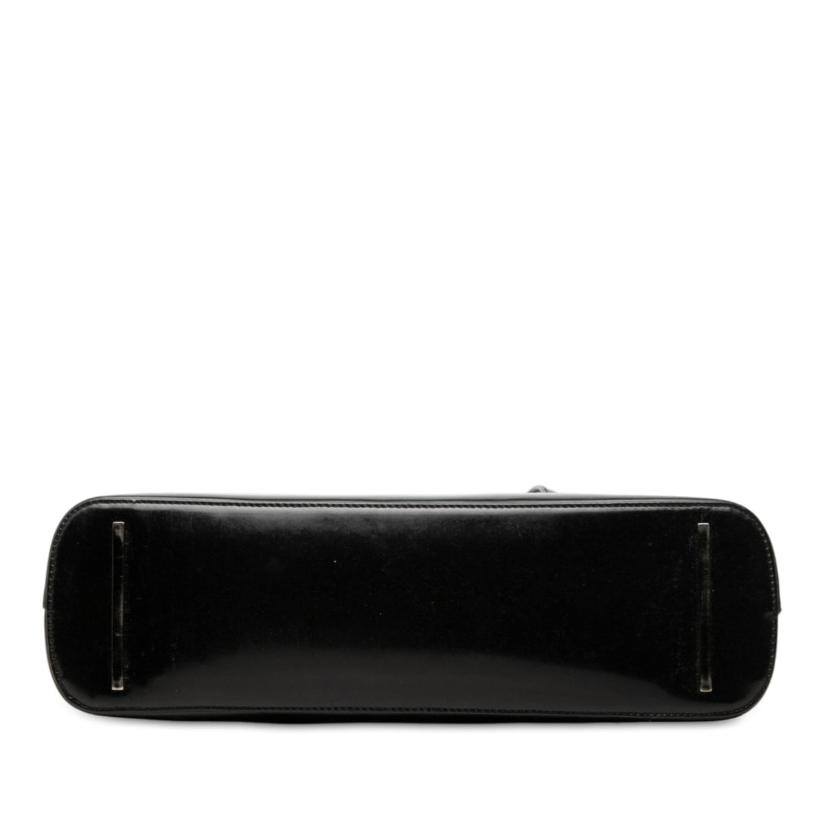 Gucci Patent Shoulder Bag — Black