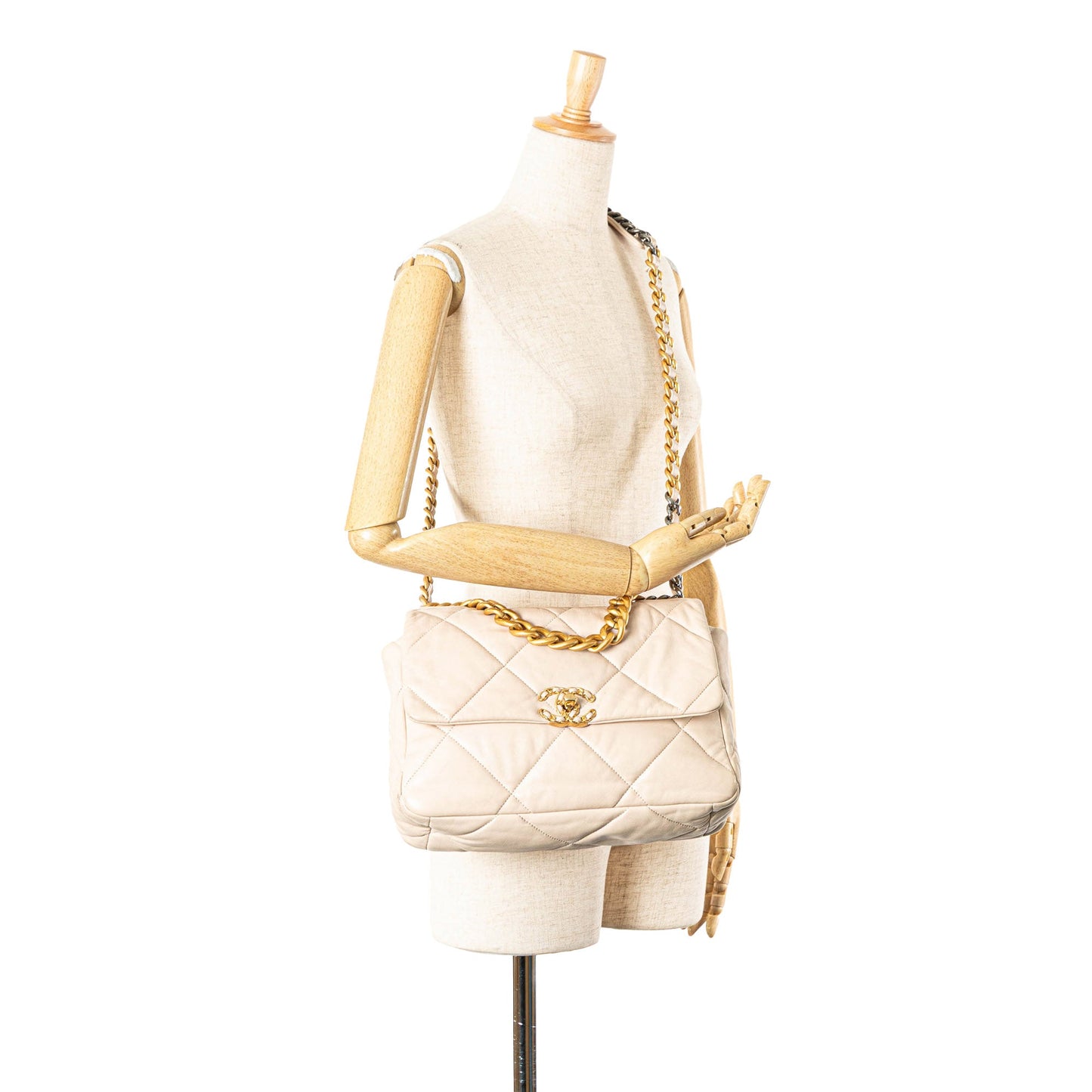 Chanel Large Lambskin 19 Flap