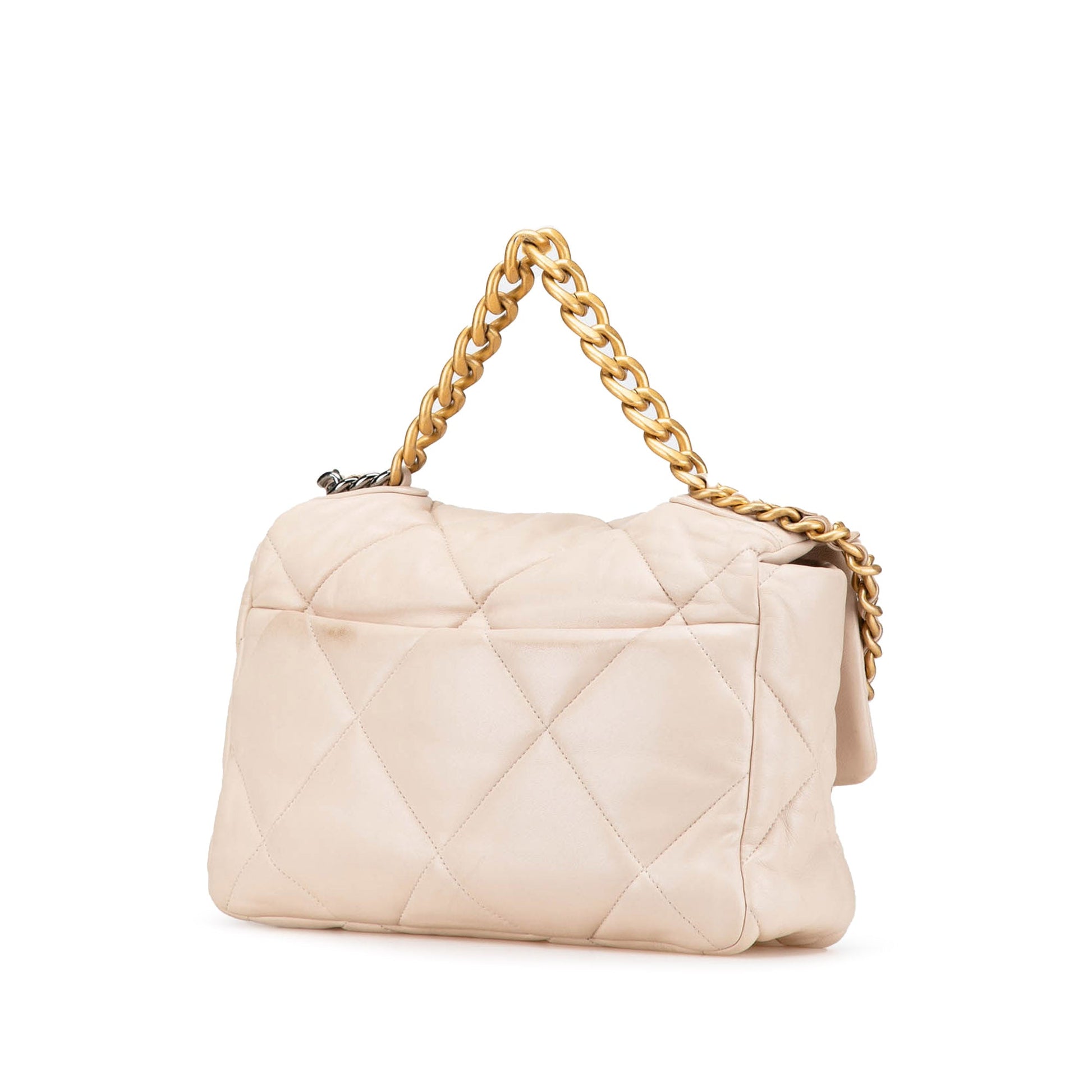 Chanel Large Lambskin 19 Flap