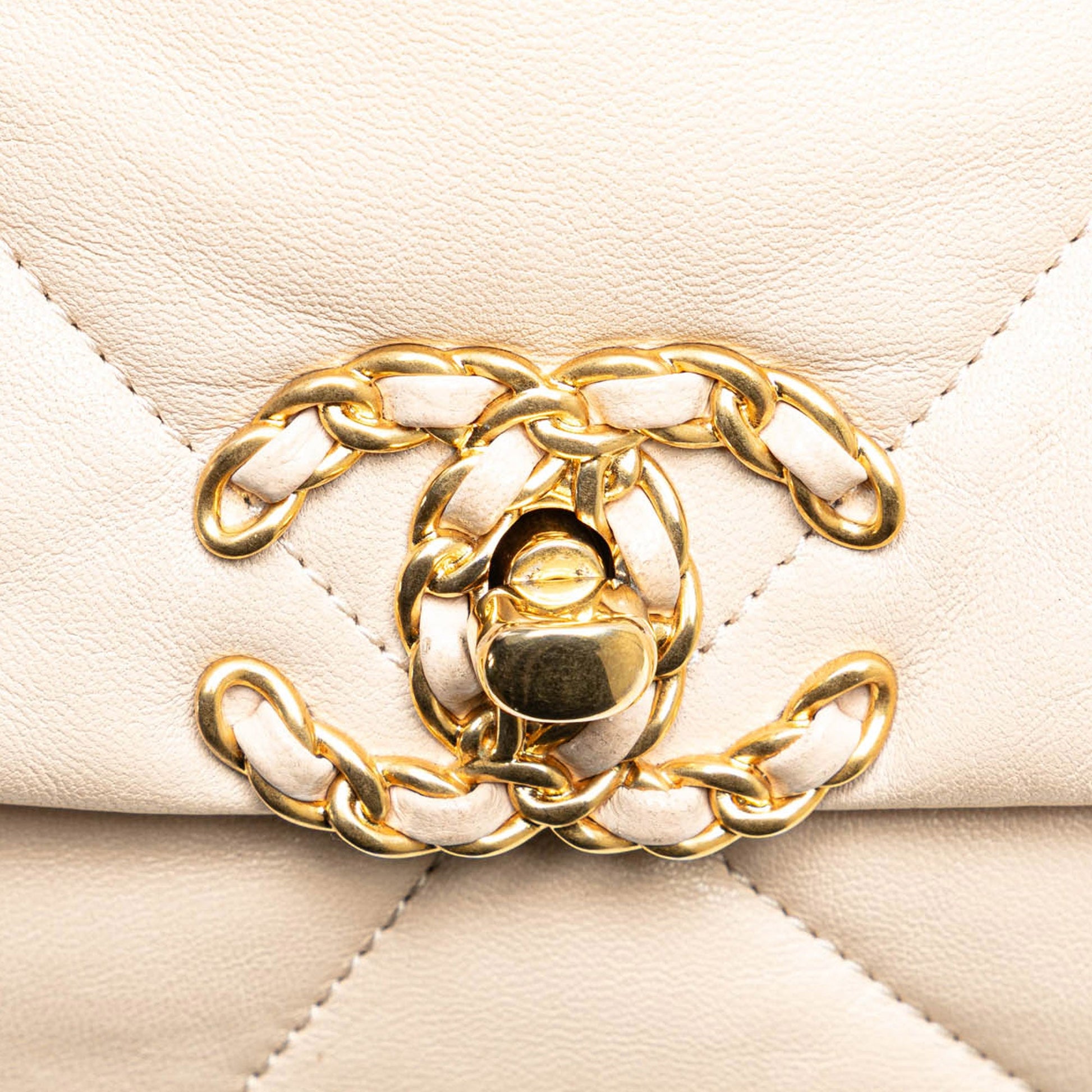 Chanel Large Lambskin 19 Flap