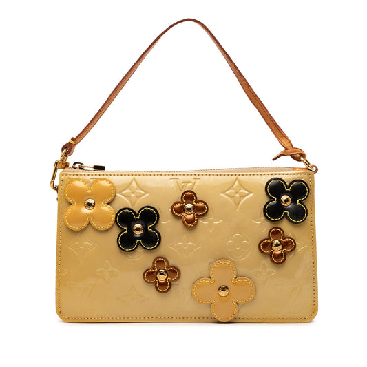 Louis Vuitton Monogram Vernis Pochette Lexington Fleurs