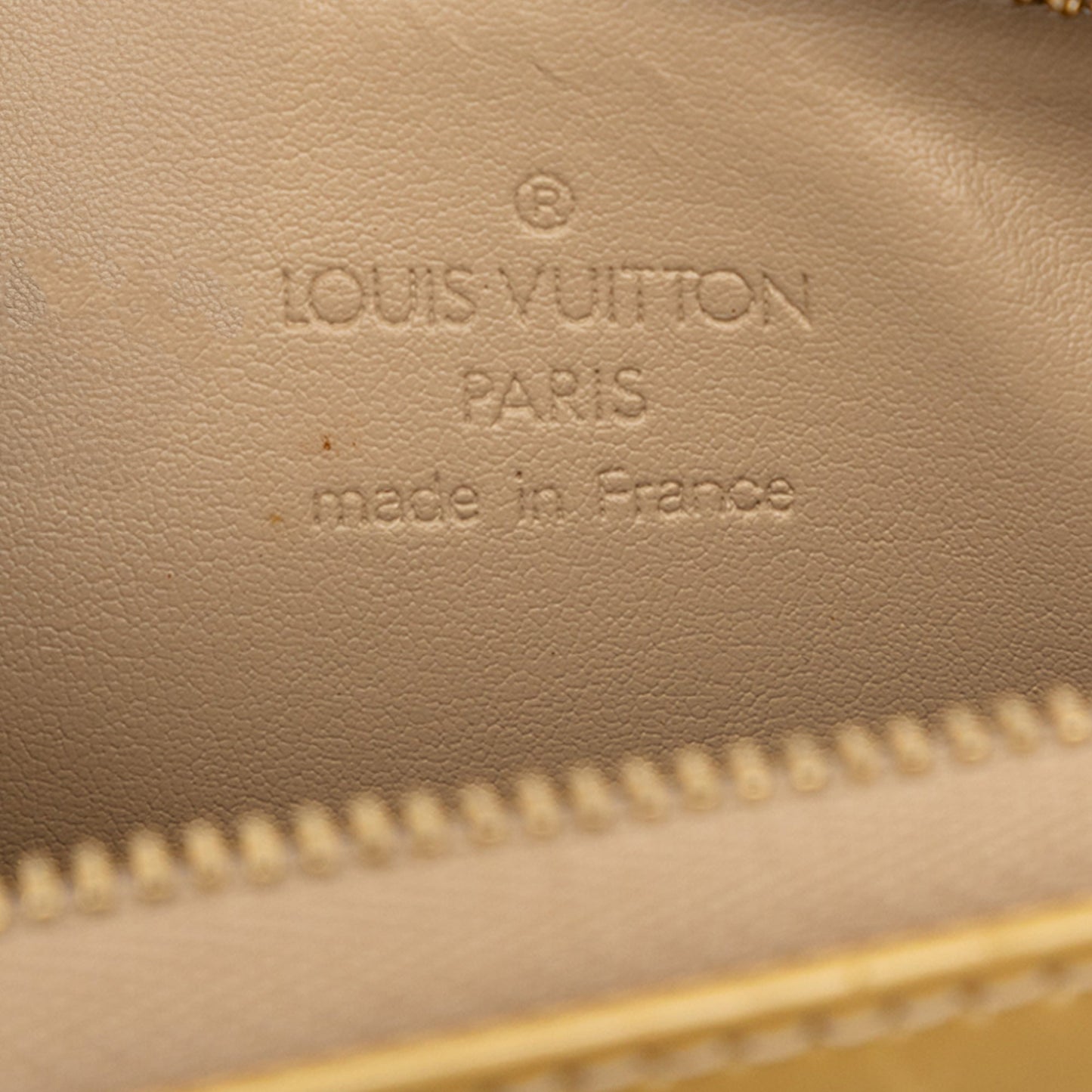 Louis Vuitton Monogram Vernis Pochette Lexington Fleurs