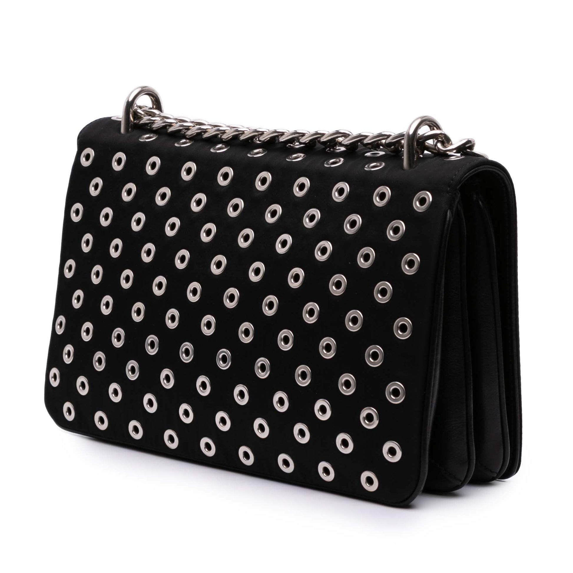 Prada Tessuto Grommet Crossbody