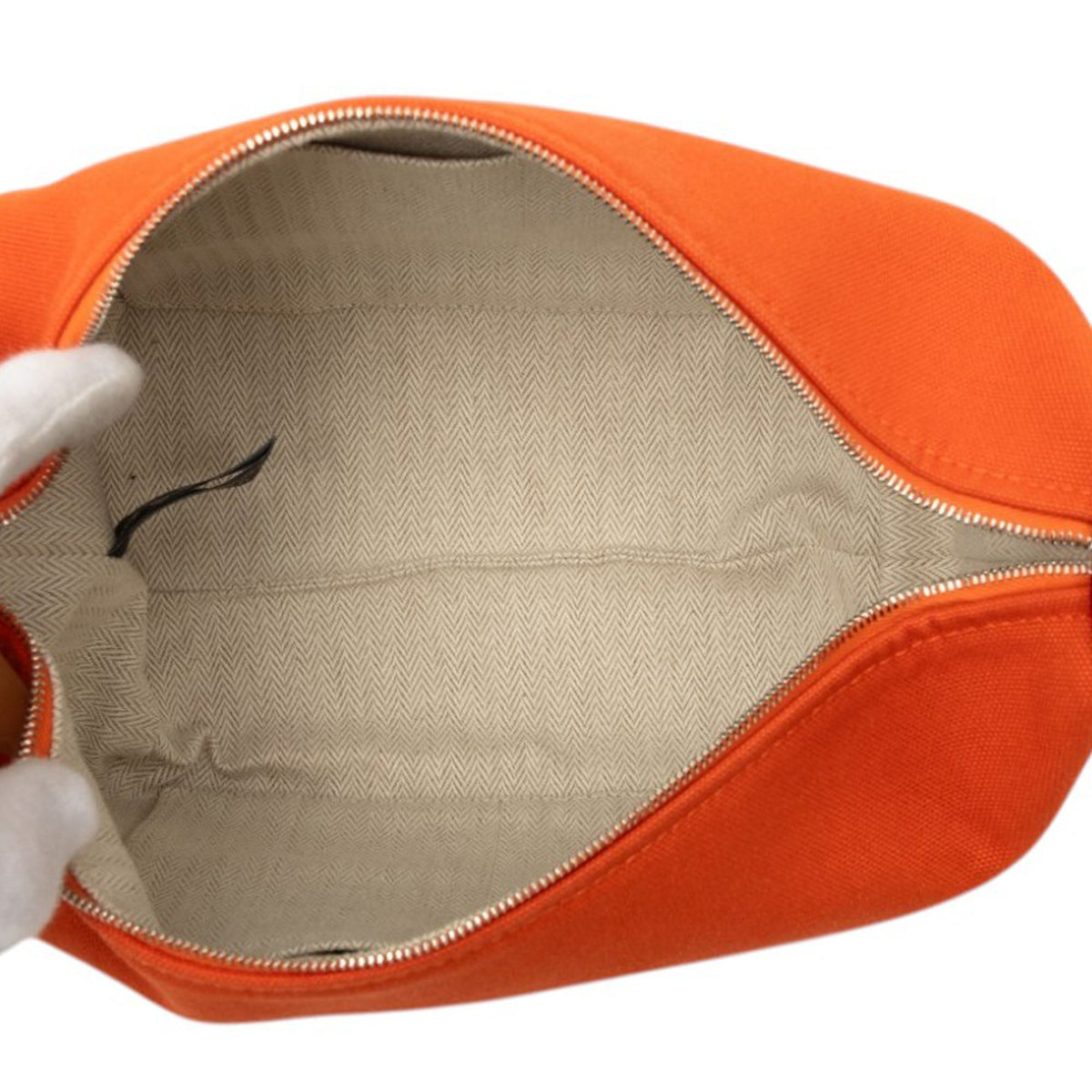 Hermès Small Toile Bride A Brac Case