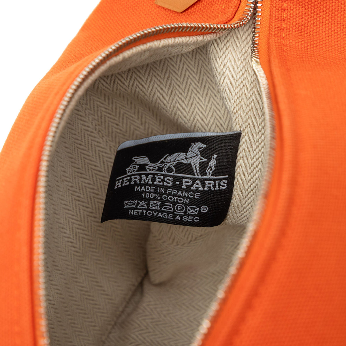 Hermès Small Toile Bride A Brac Case
