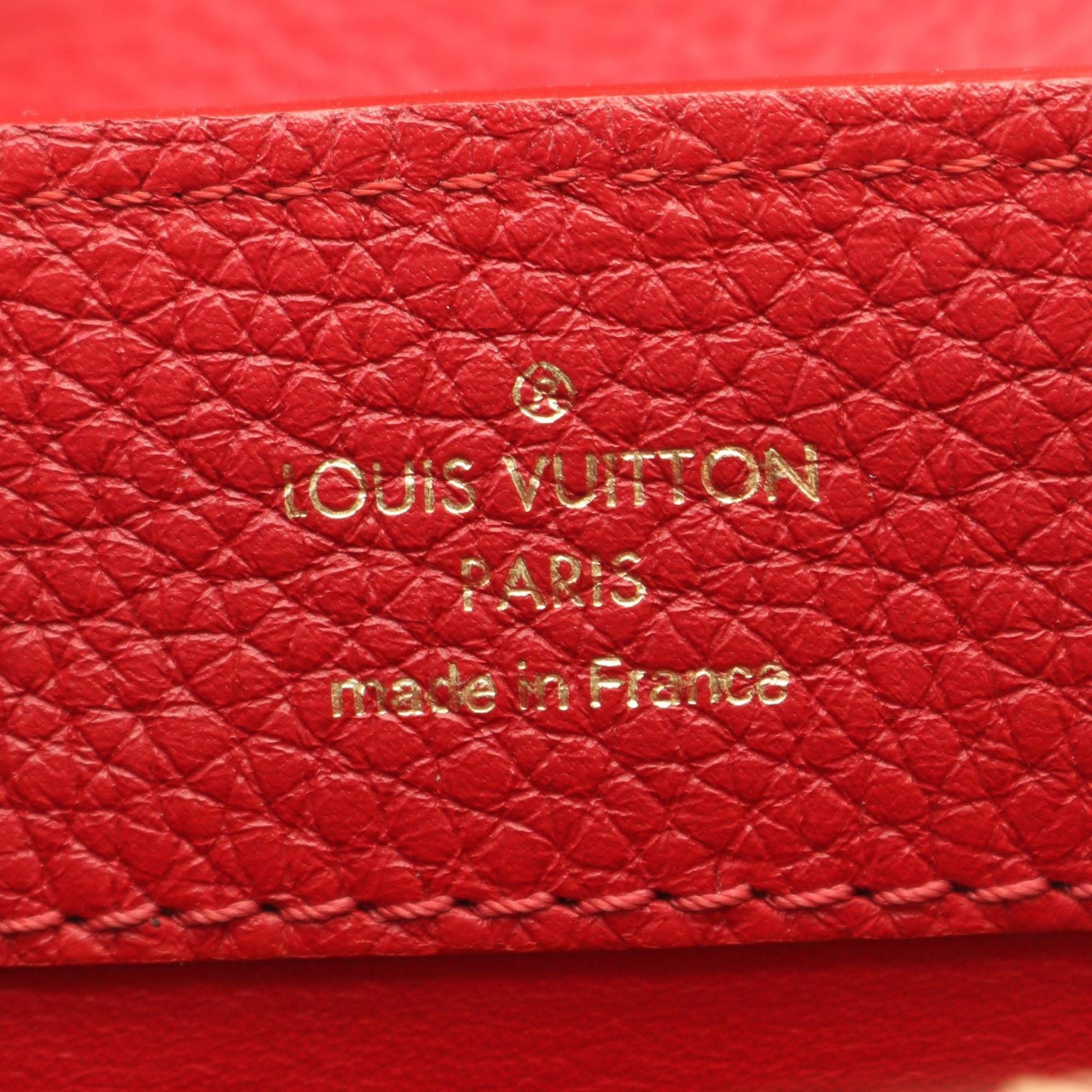Louis Vuitton Taurillon Mini Capucines