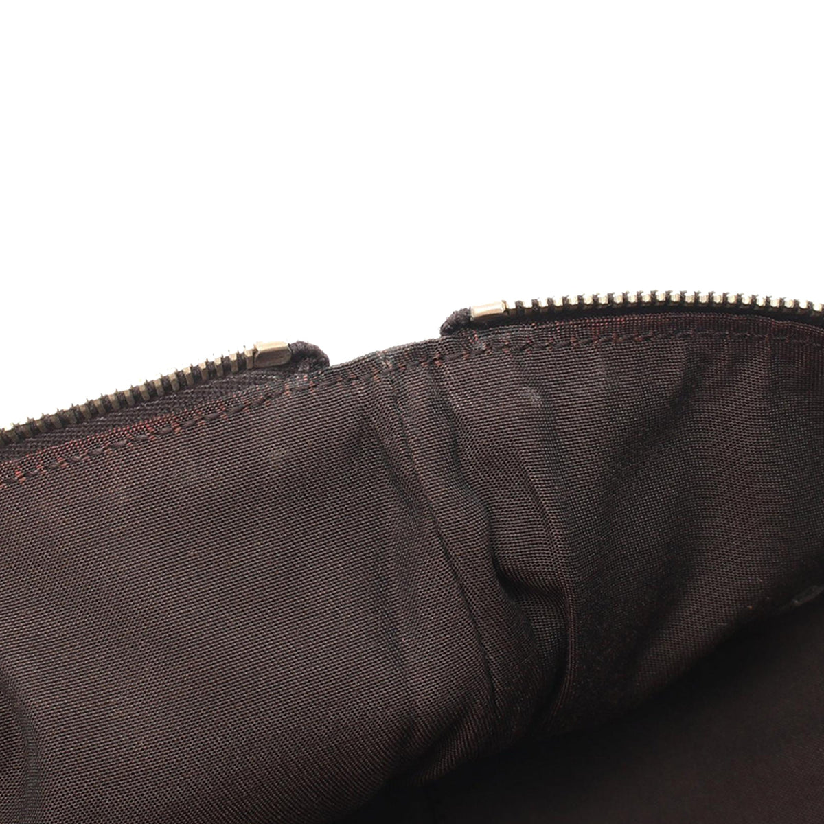 Gucci Calfskin Bamboo Tassel Clutch — Brown
