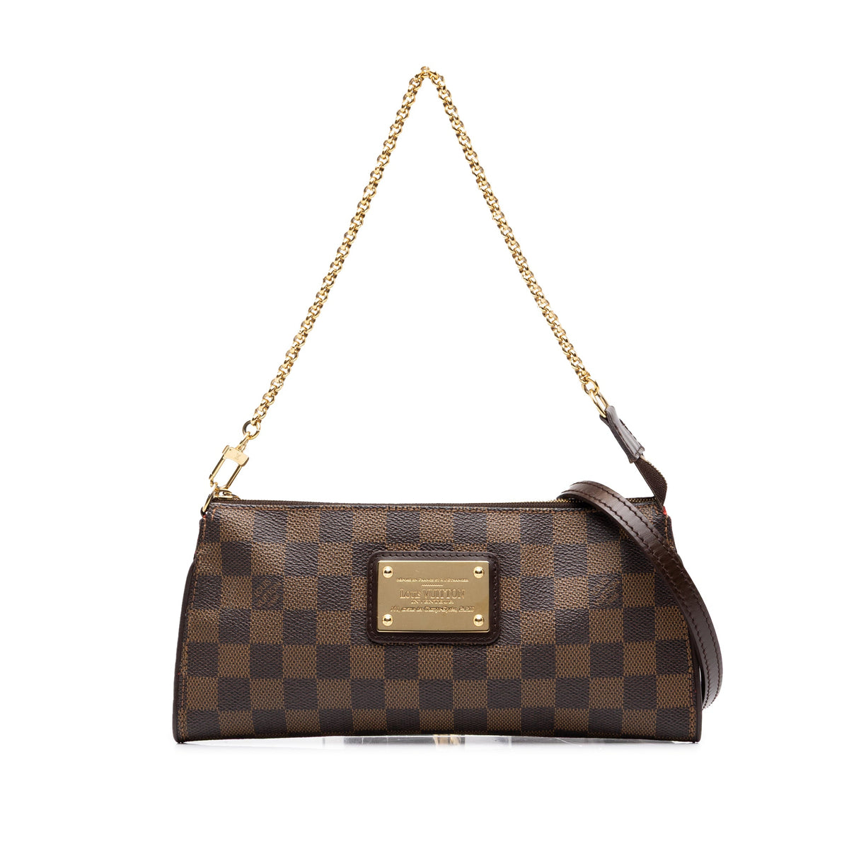 Louis Vuitton Damier Ebene Eva — Brown