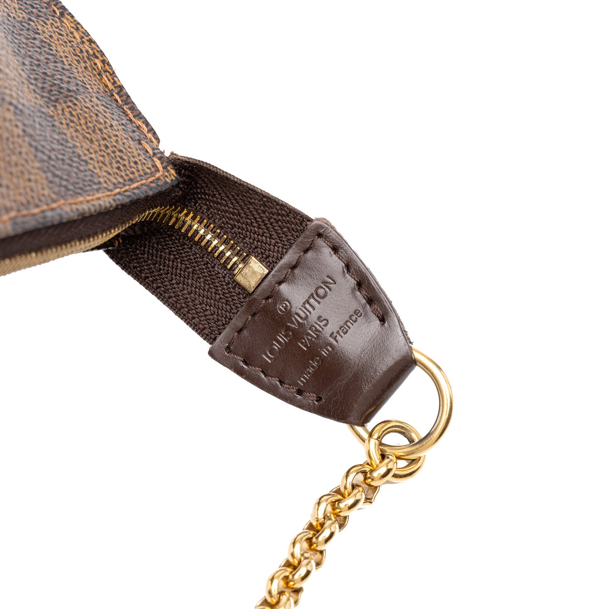 Louis Vuitton Damier Ebene Eva — Brown