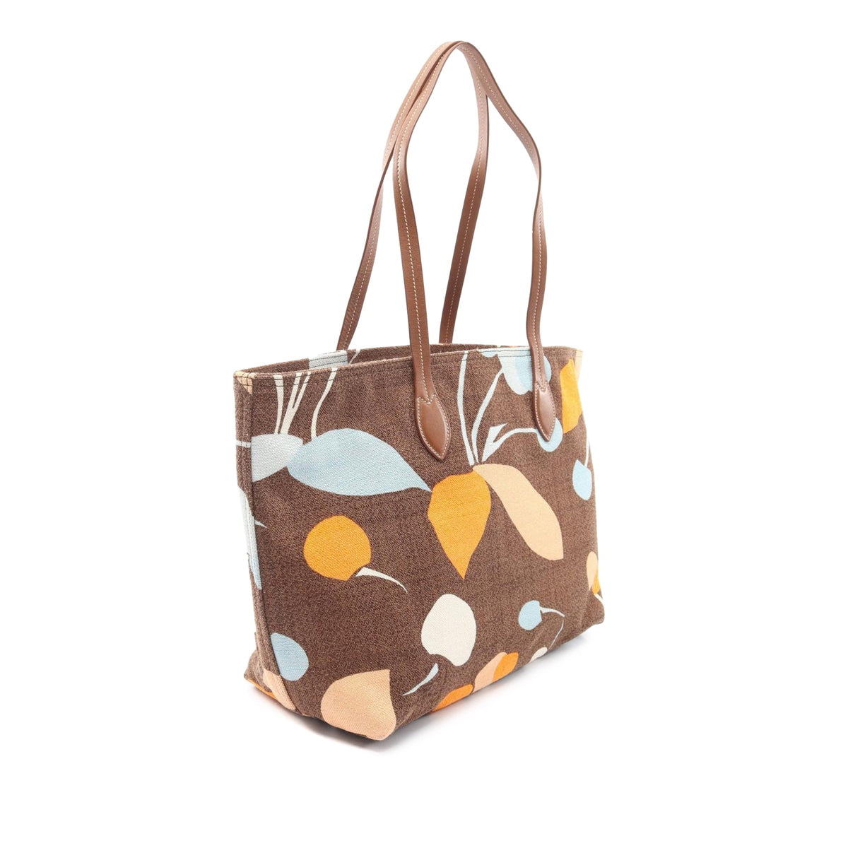 Miu Miu Printed Canvas Tote