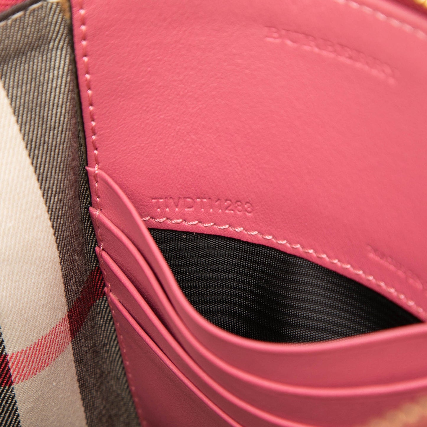 Burberry Grained Leather Peyton Crossbody