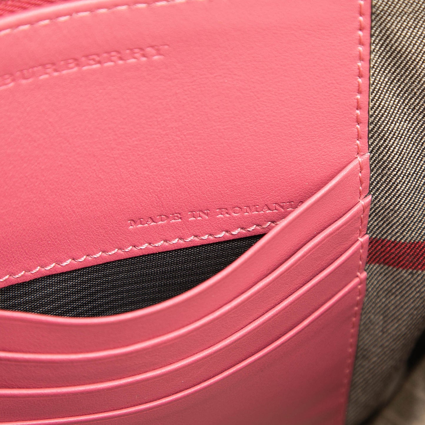 Burberry Grained Leather Peyton Crossbody