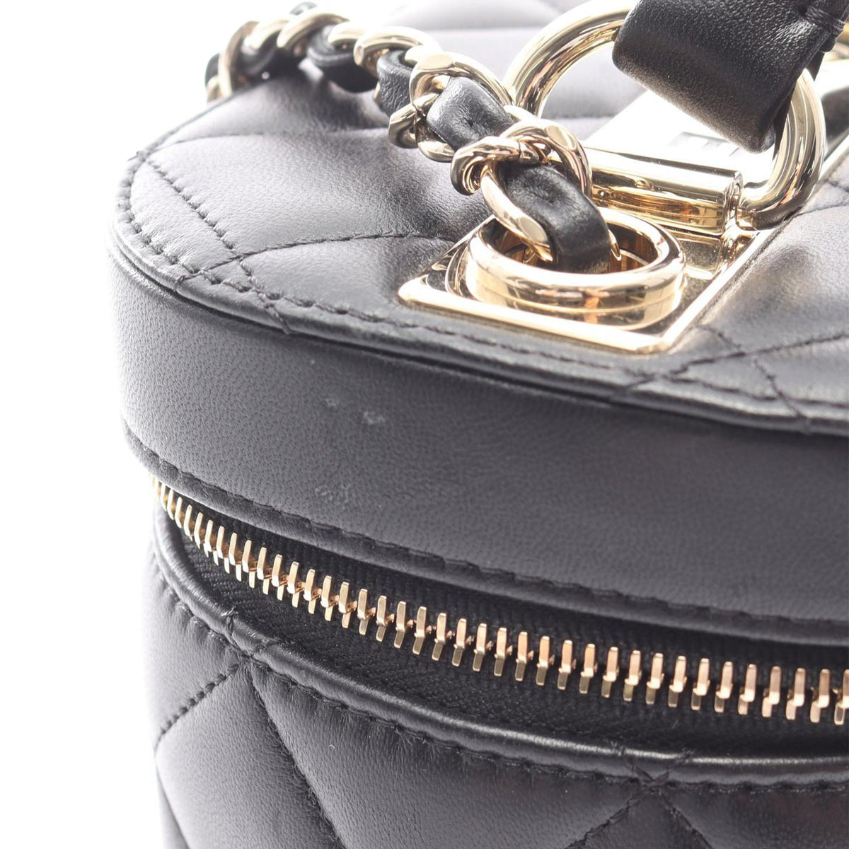 Chanel Quilted Lambskin Trendy CC Vanity Case