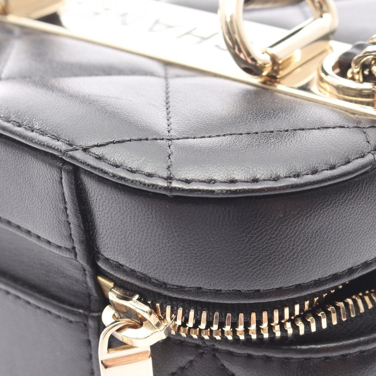 Chanel Quilted Lambskin Trendy CC Vanity Case