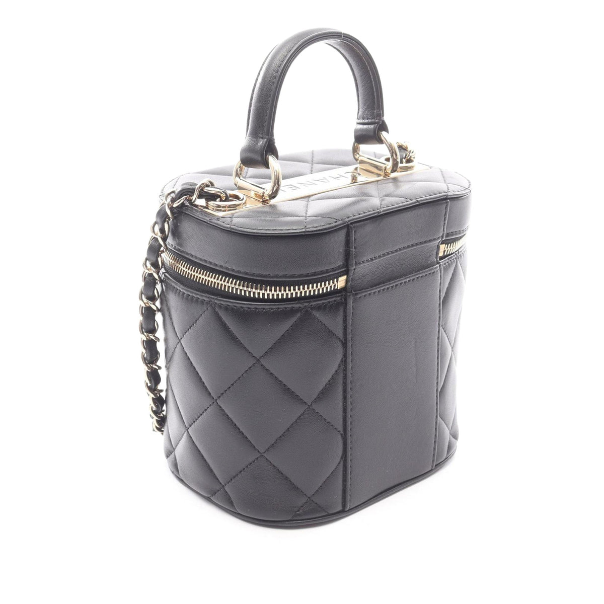 Chanel Quilted Lambskin Trendy CC Vanity Case