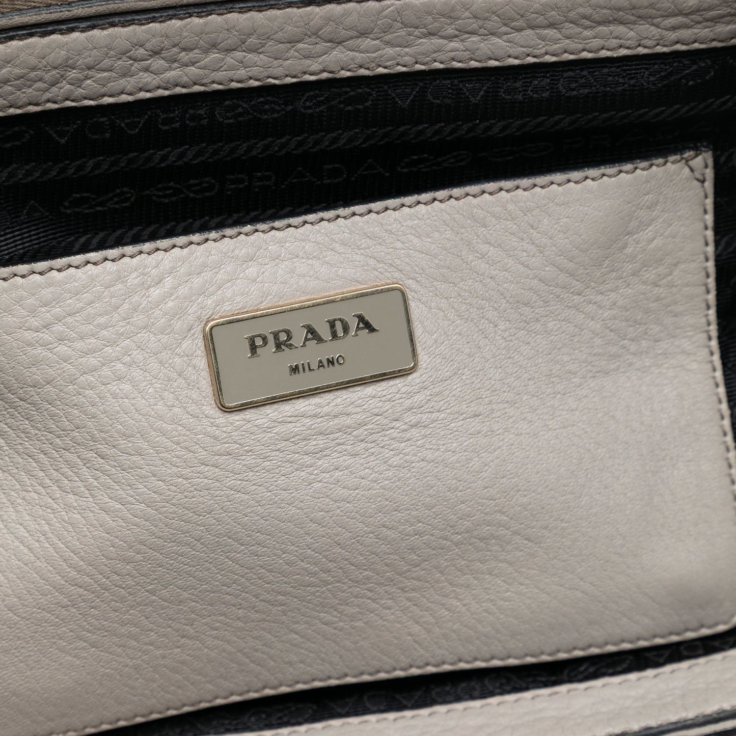 Prada Vitello Daino Satchel
