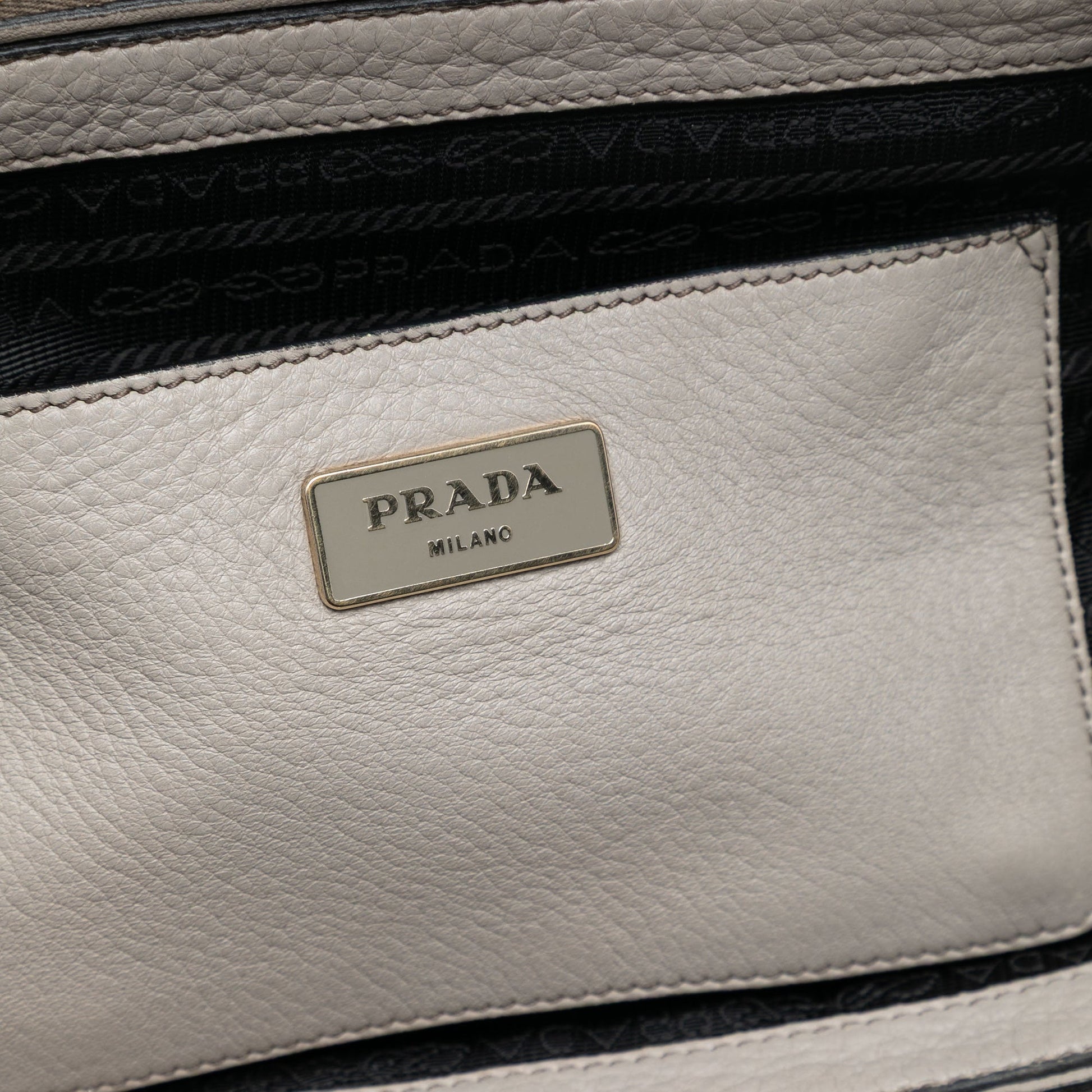 Prada Vitello Daino Satchel